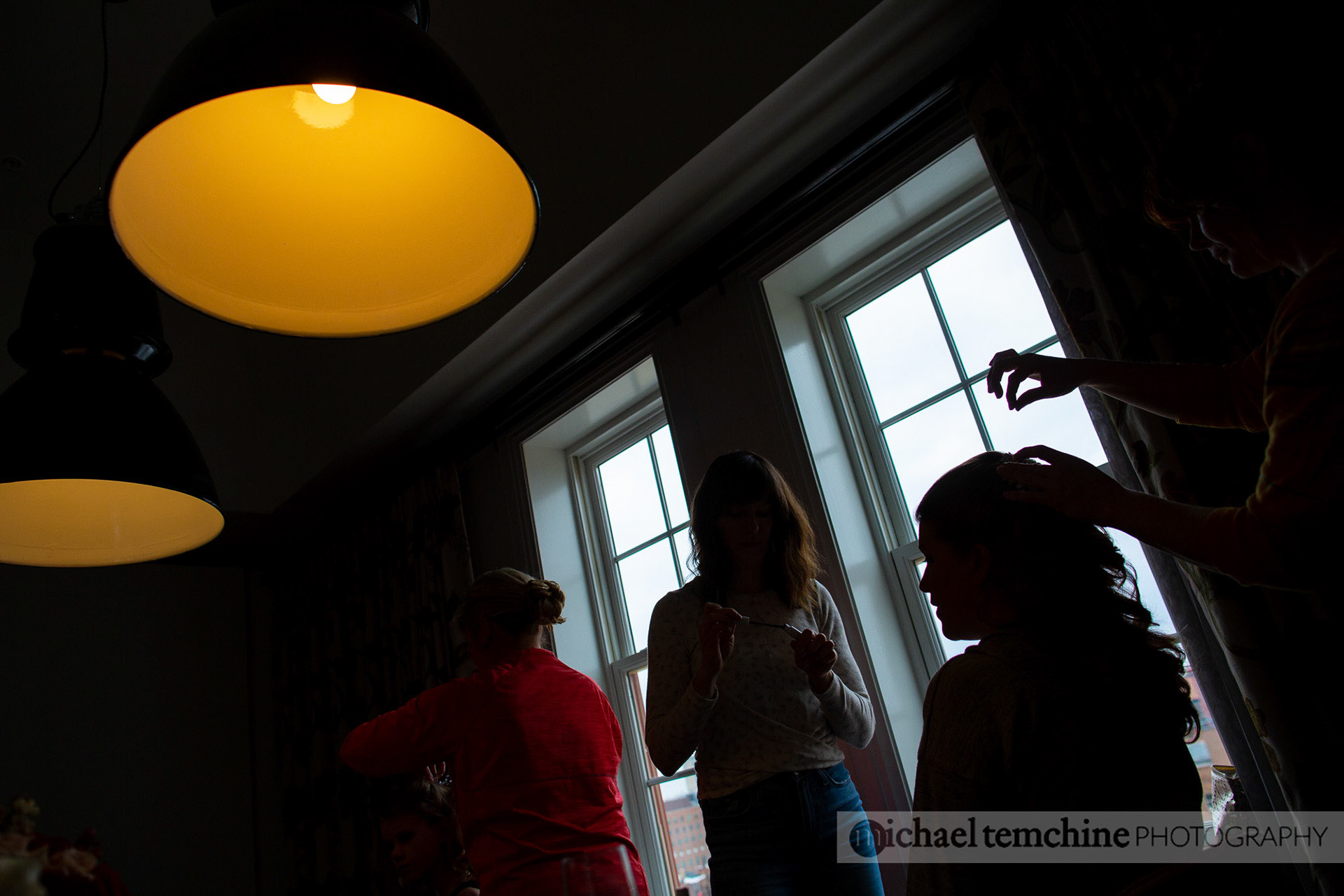 Denise and Sylvain's Peabody Institute wedding on March 2, 2019 in Baltimore, MD