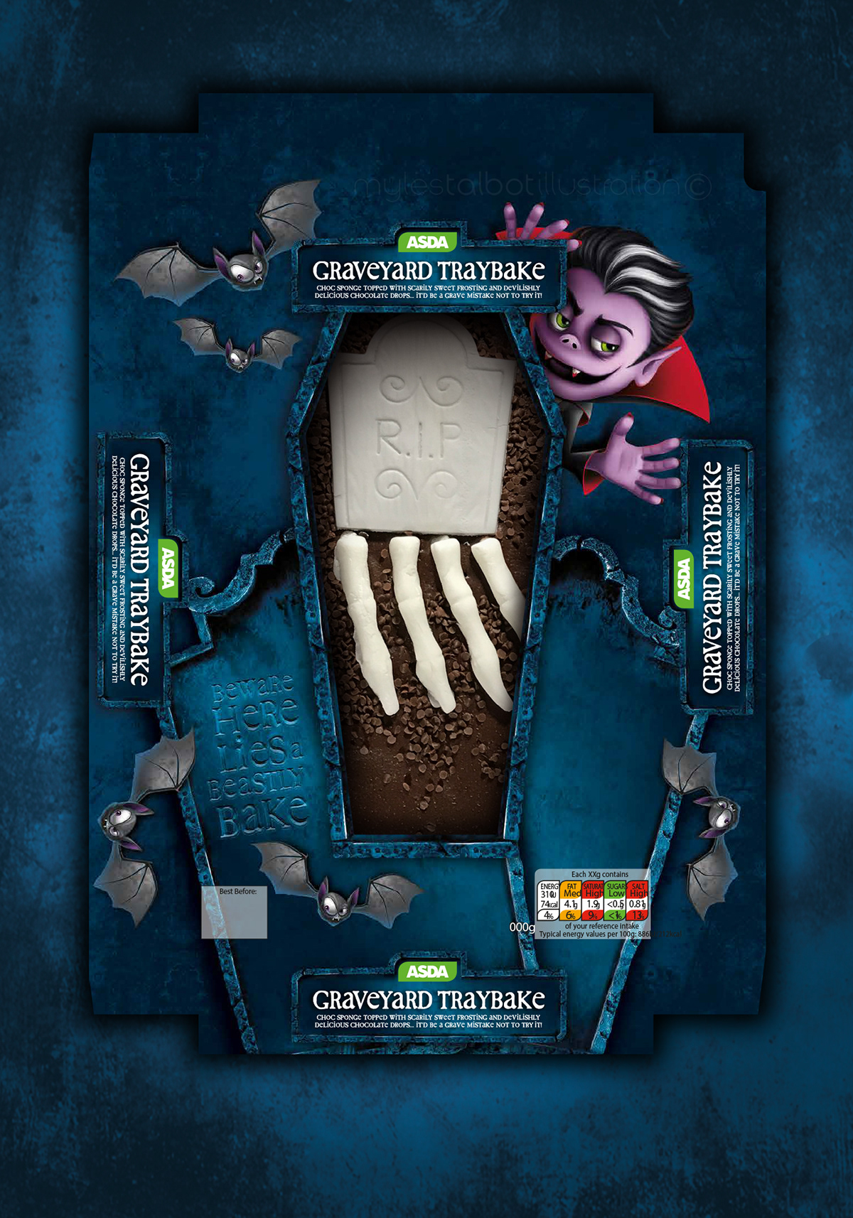 Myles Talbot Studio ASDA Halloween