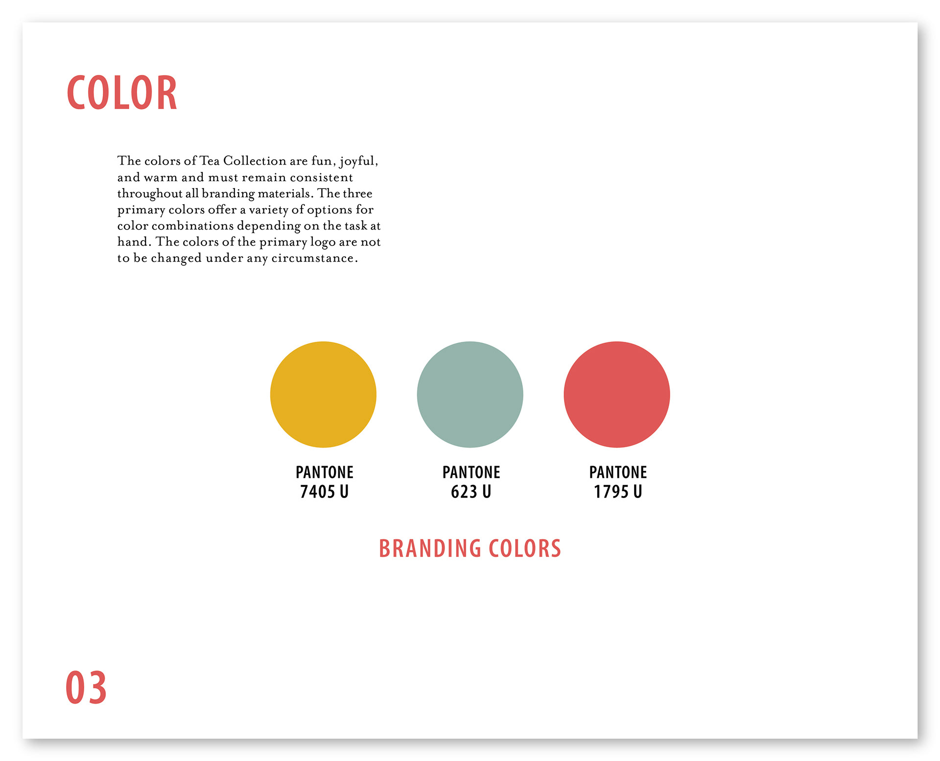 Tea Style Guide Design