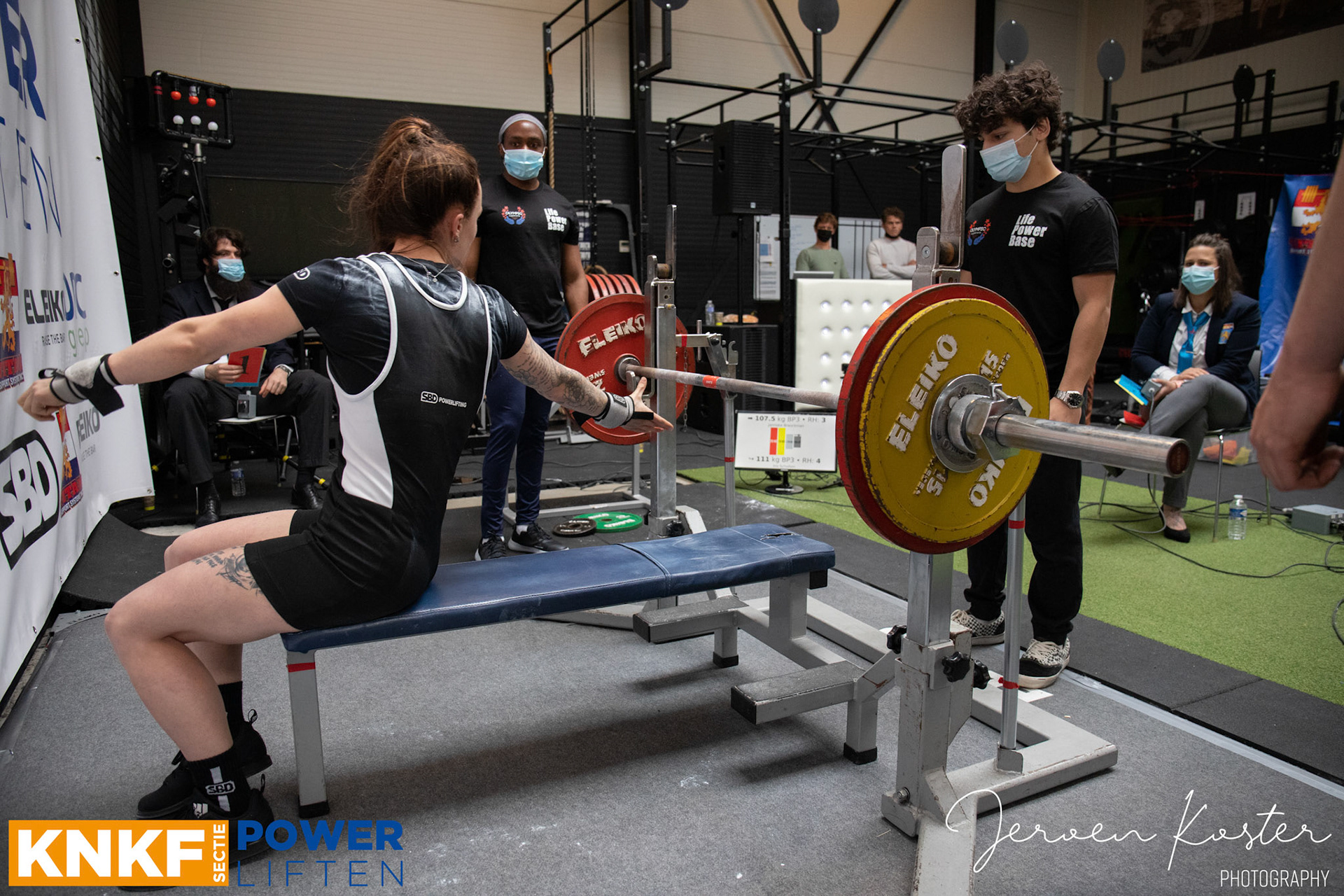 NK powerliften 2021 Dames