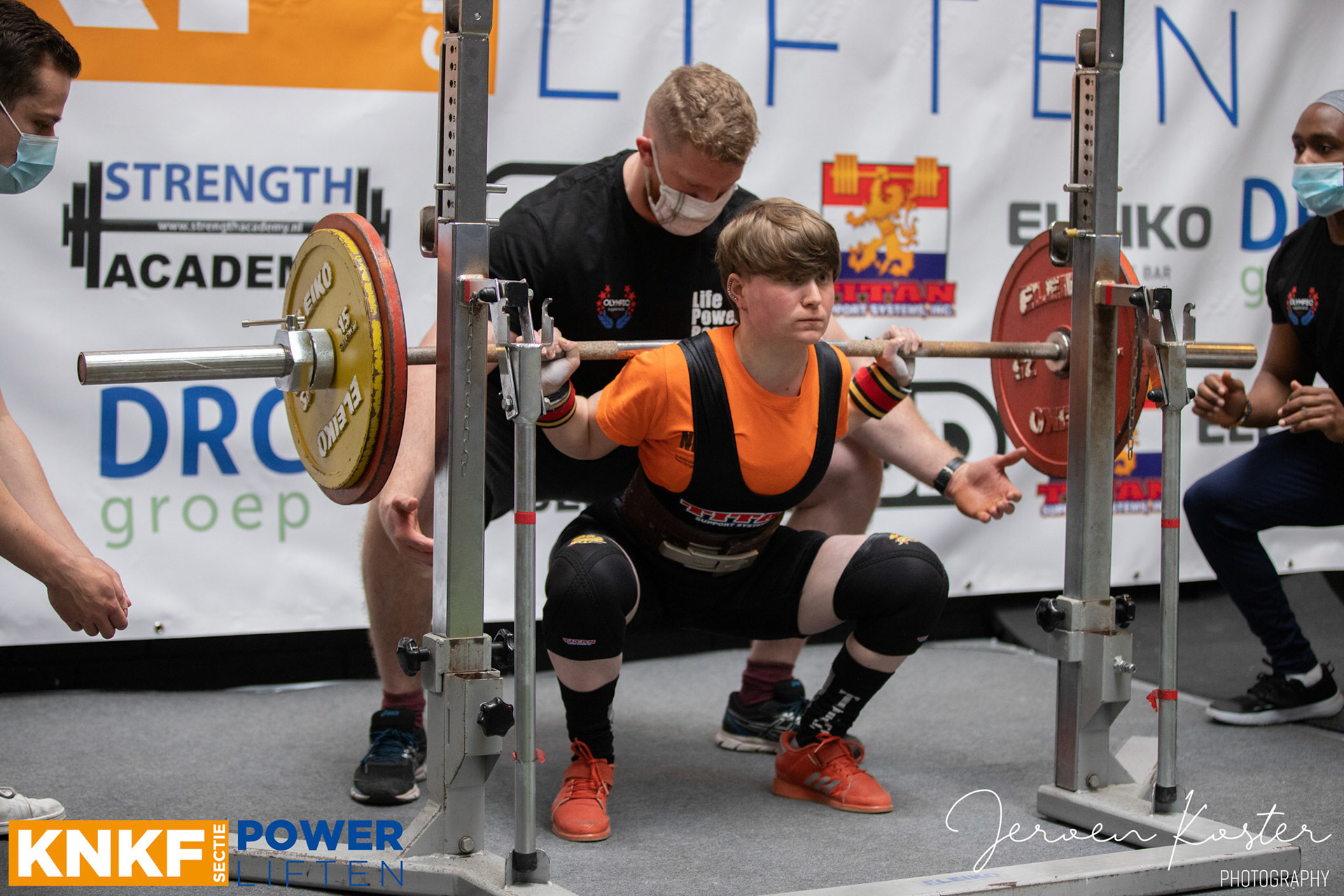 NK powerliften 2021 Dames
