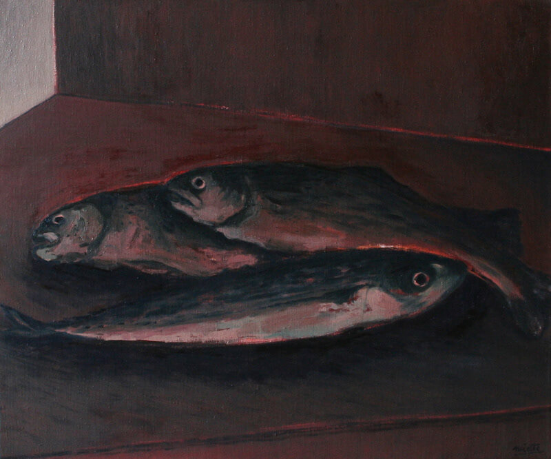 Nature morte aux trois poissons
