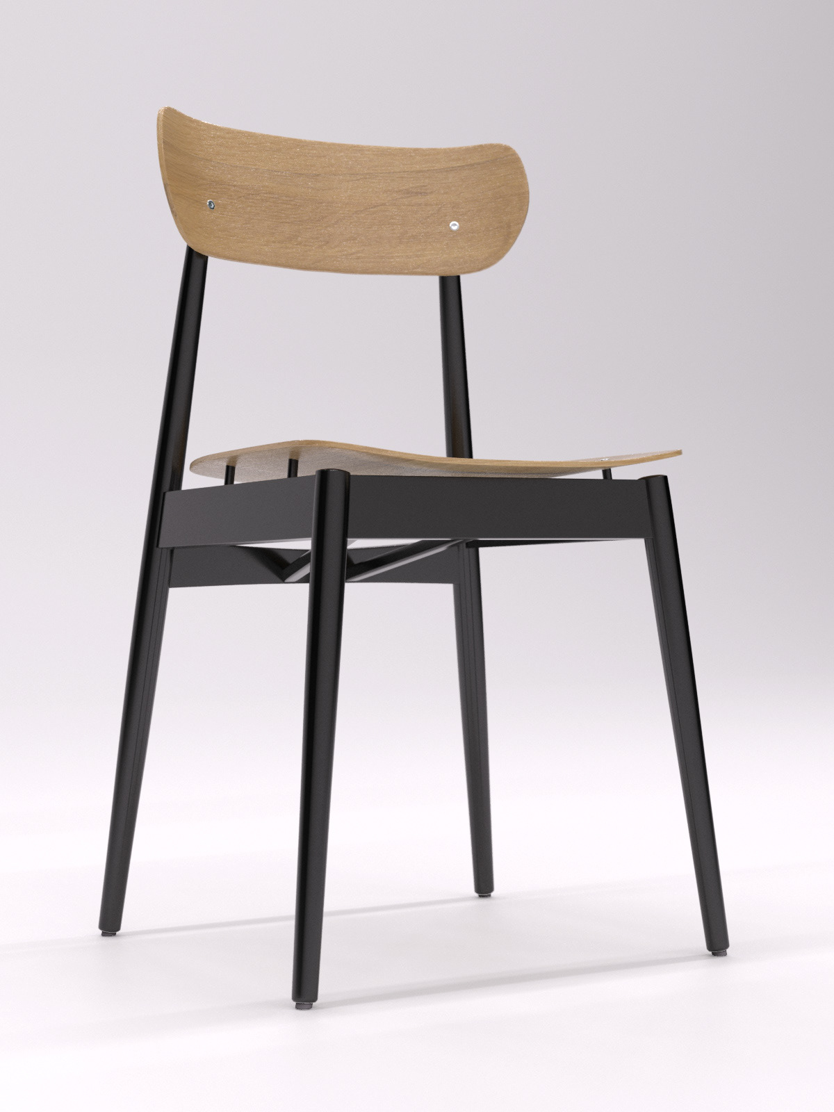 Contract Chair Company A-1803 Nopp Side Chair