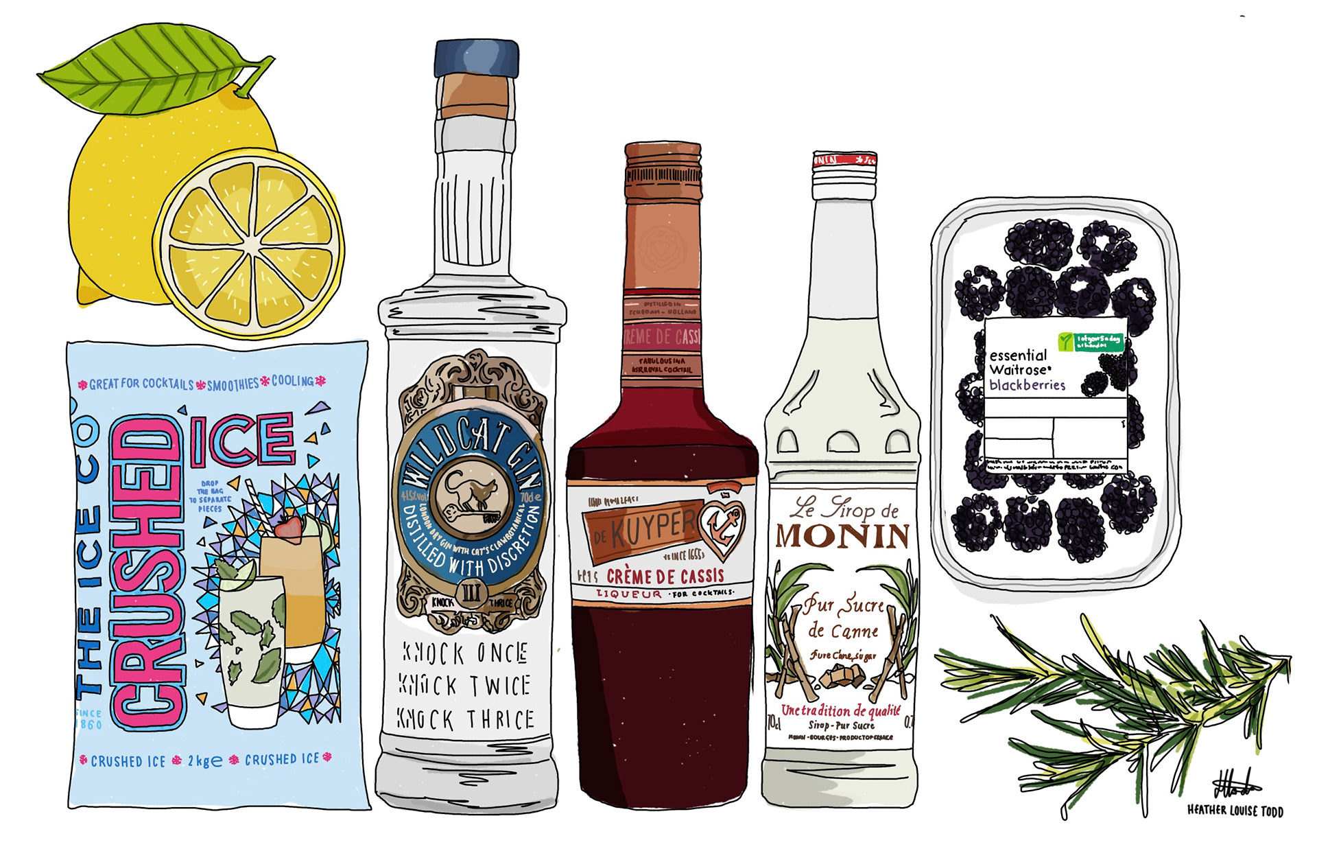 Recipe Book Illustration