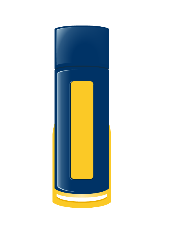 Vector Illustration - Thumb Drive