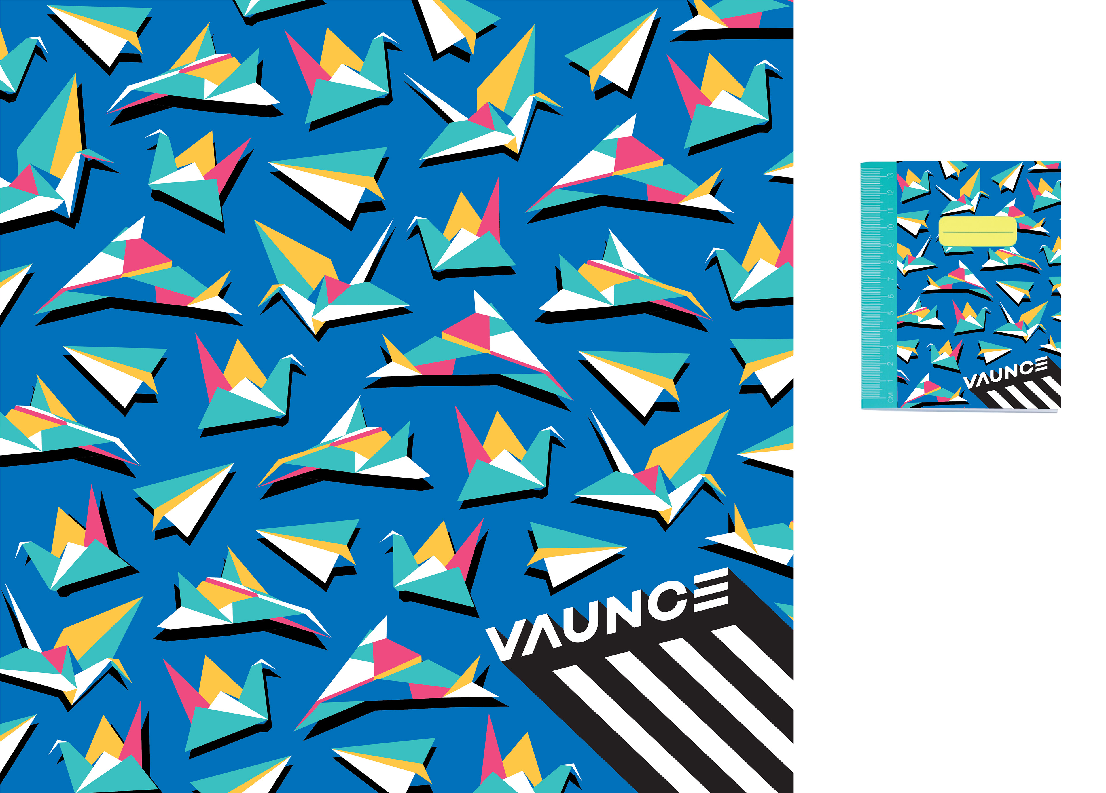 Commission to create multiple designs and patterns for merchandise and uniforms for a chain of indoor trampoline parks.