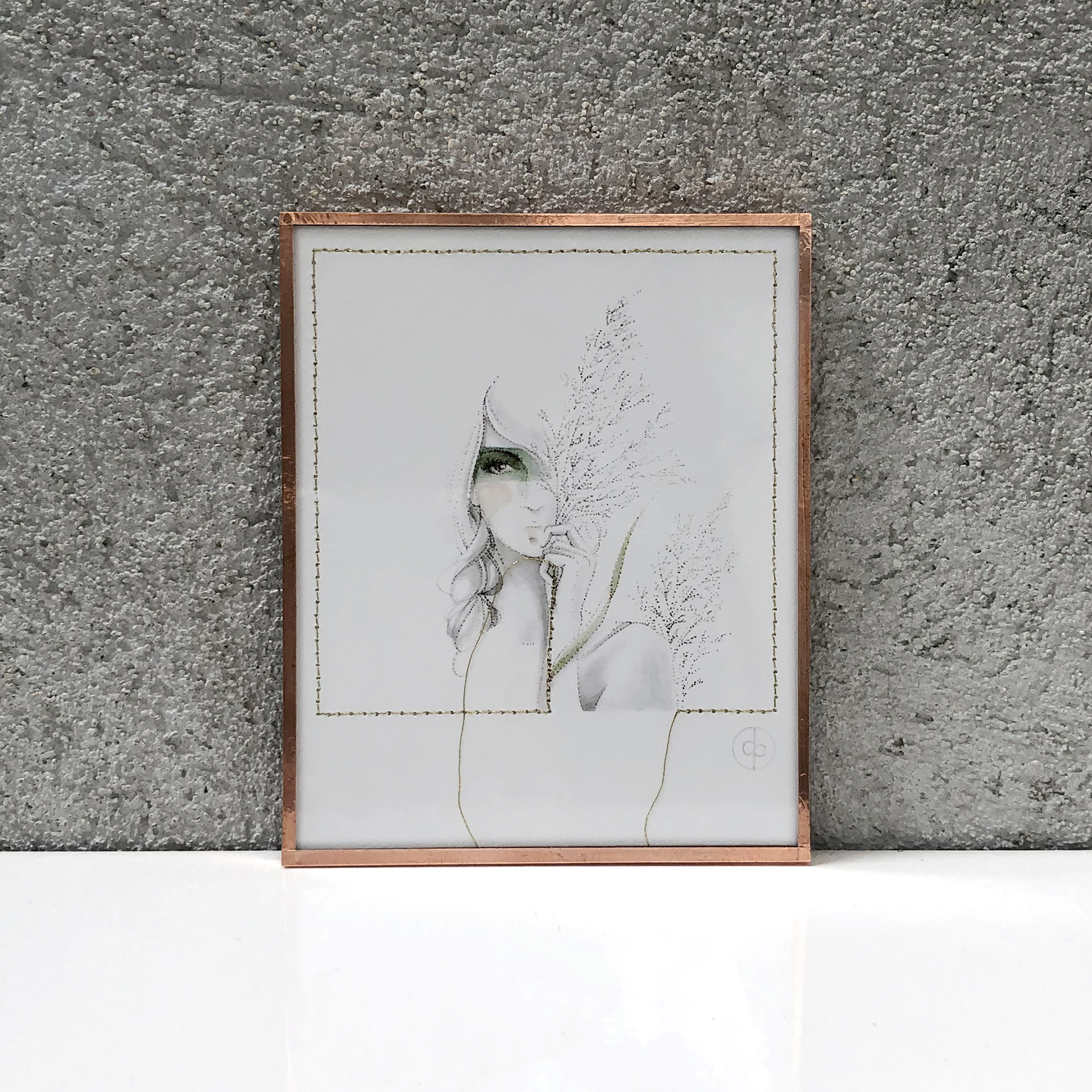 " En apparence " 9 x 11 cm