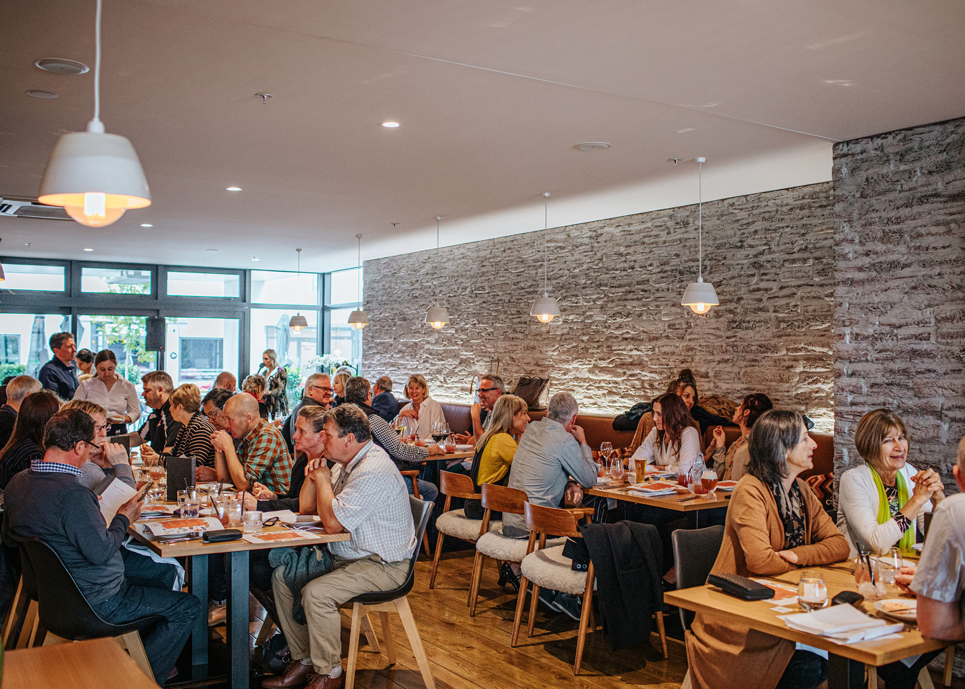 Malo Restaurant in Havelock North, full of Winter F.A.W.C! guests