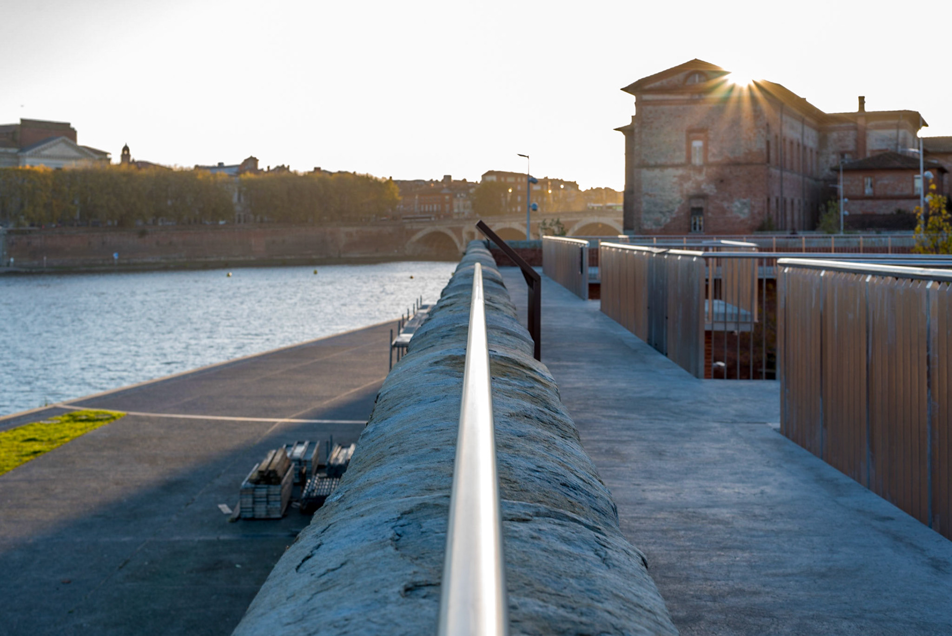La nouvelle passerelle Viguerie