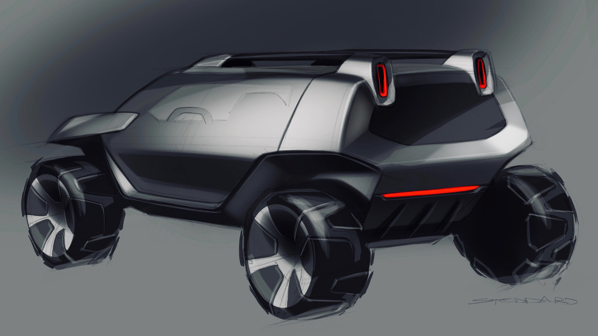 Eric Stoddard - Off Road Ev Concept: Exterior Exploration