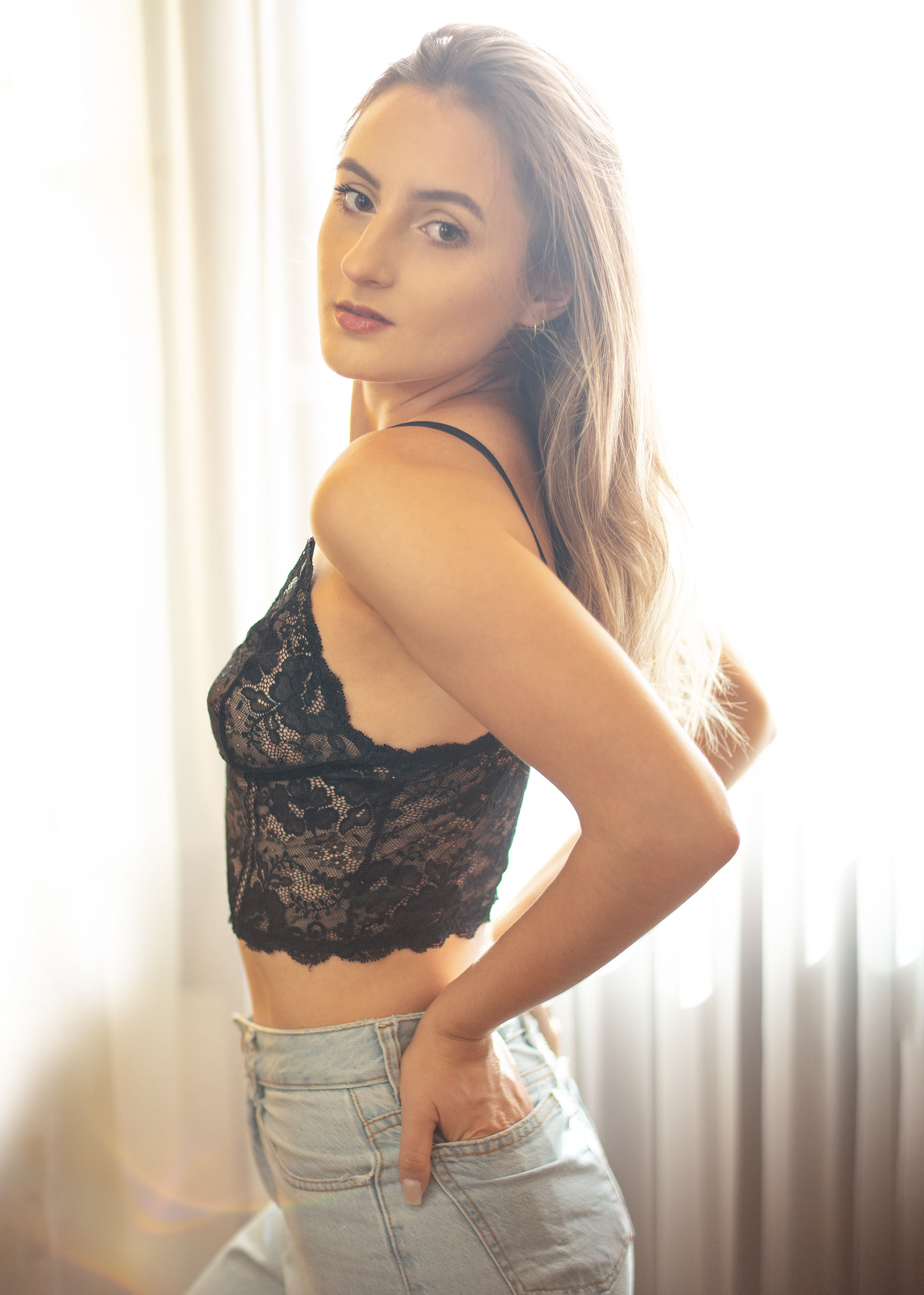 Ensaio feminino no Hotel Tirol - Treze Tílias/SC