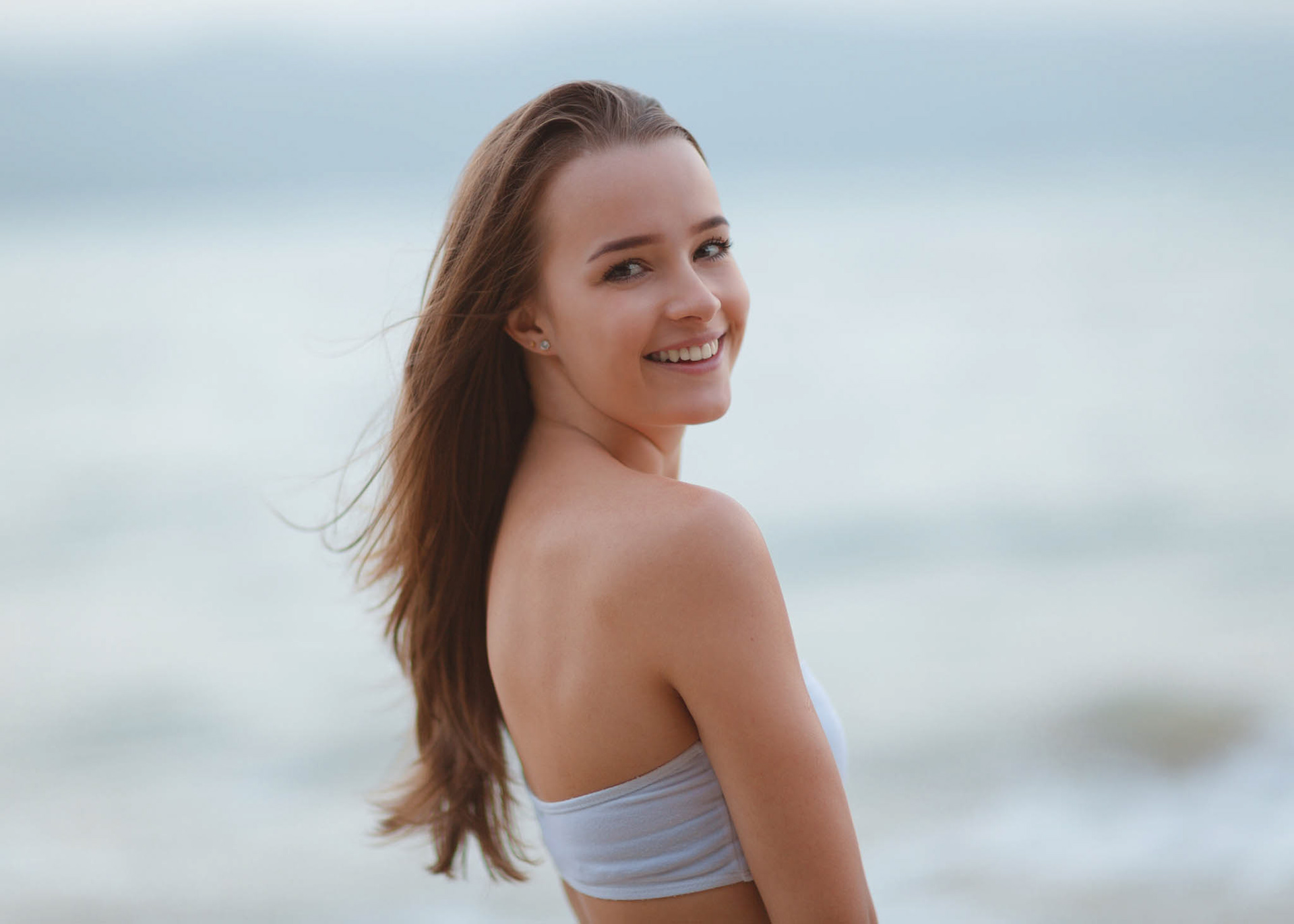 Ensaio feminino na Praia da Daniela, em Florianópolis/SC