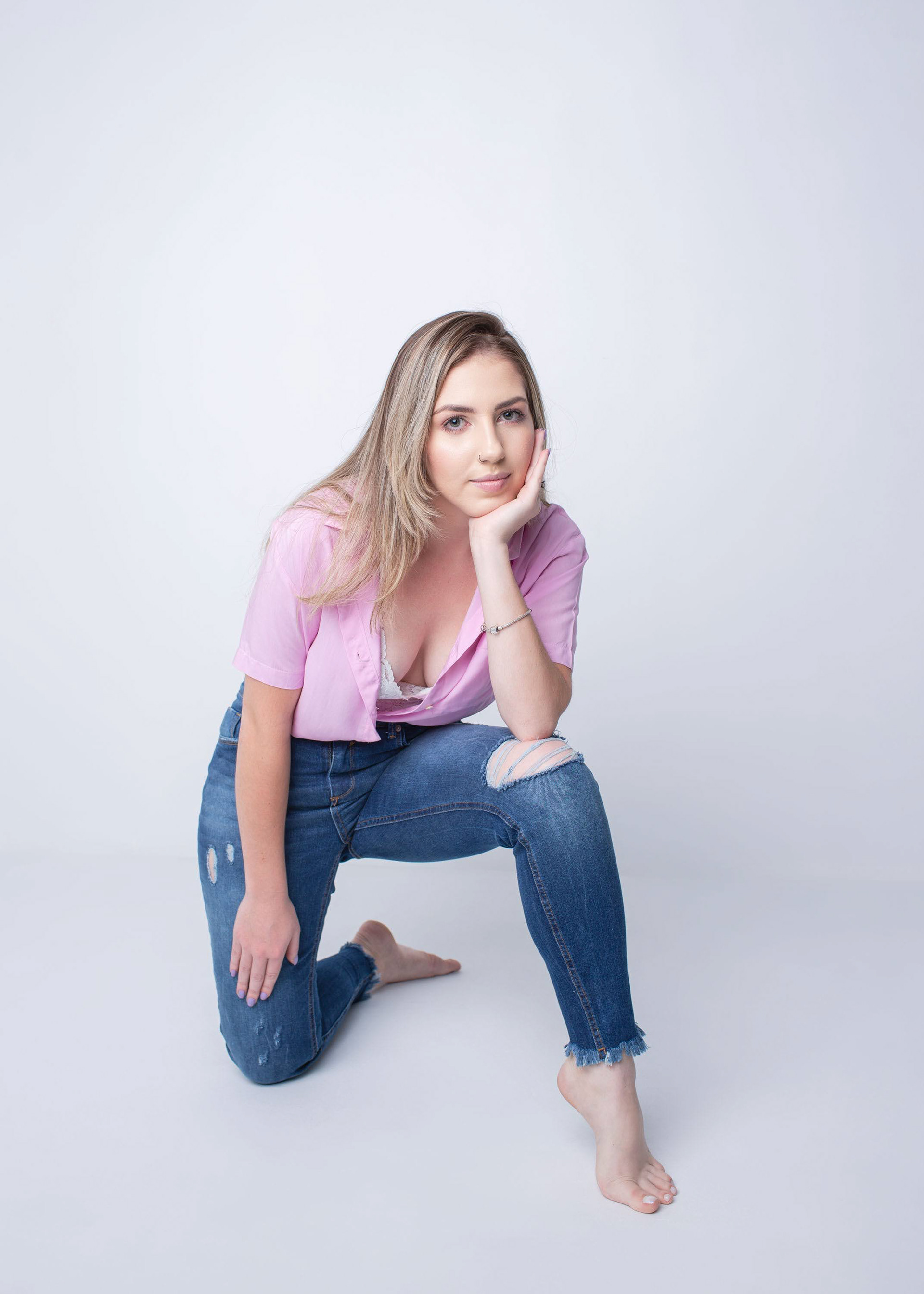 Ensaio fotográfico feminino em estúdio - Videira/SC