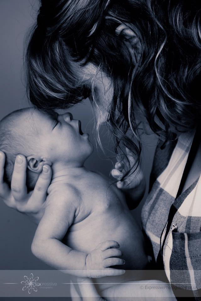 Mum and newborn Photography