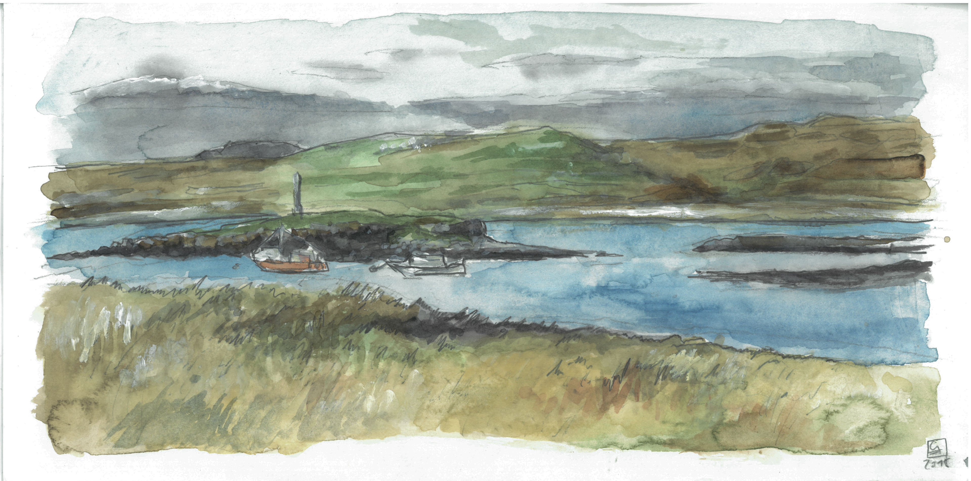 Segelboot (30x15) 80.-