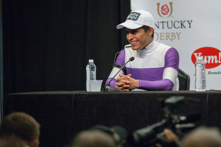 Jockey Mario Gutierrez.