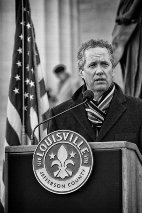 Louisville Mayor Greg Fischer's first innauguration.