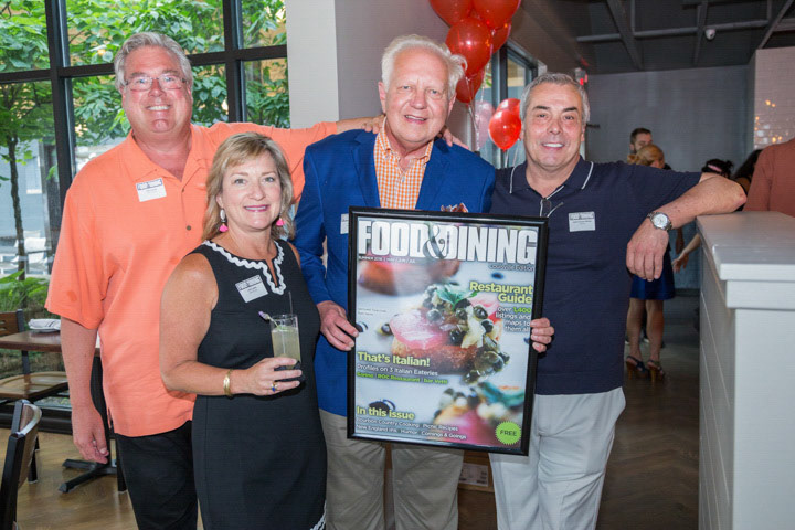 Tim and Lori Laird, Dan Dry and John Carlos White.