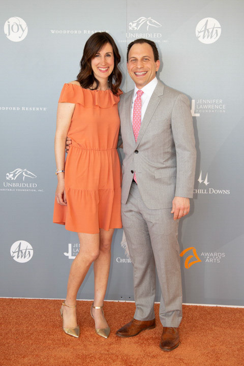 Rachel and Craig Greenberg with 21c.