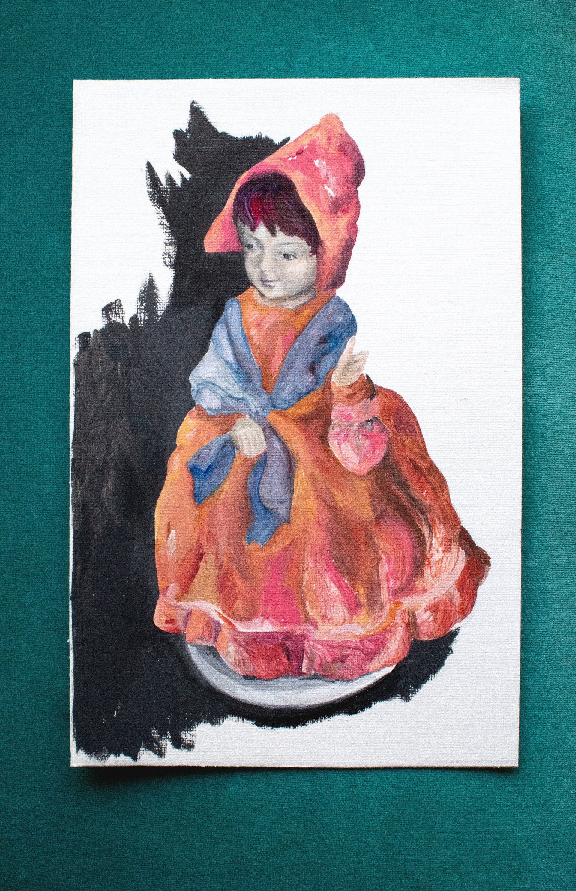 Oil on paper - 24 x 33 cm - 2020