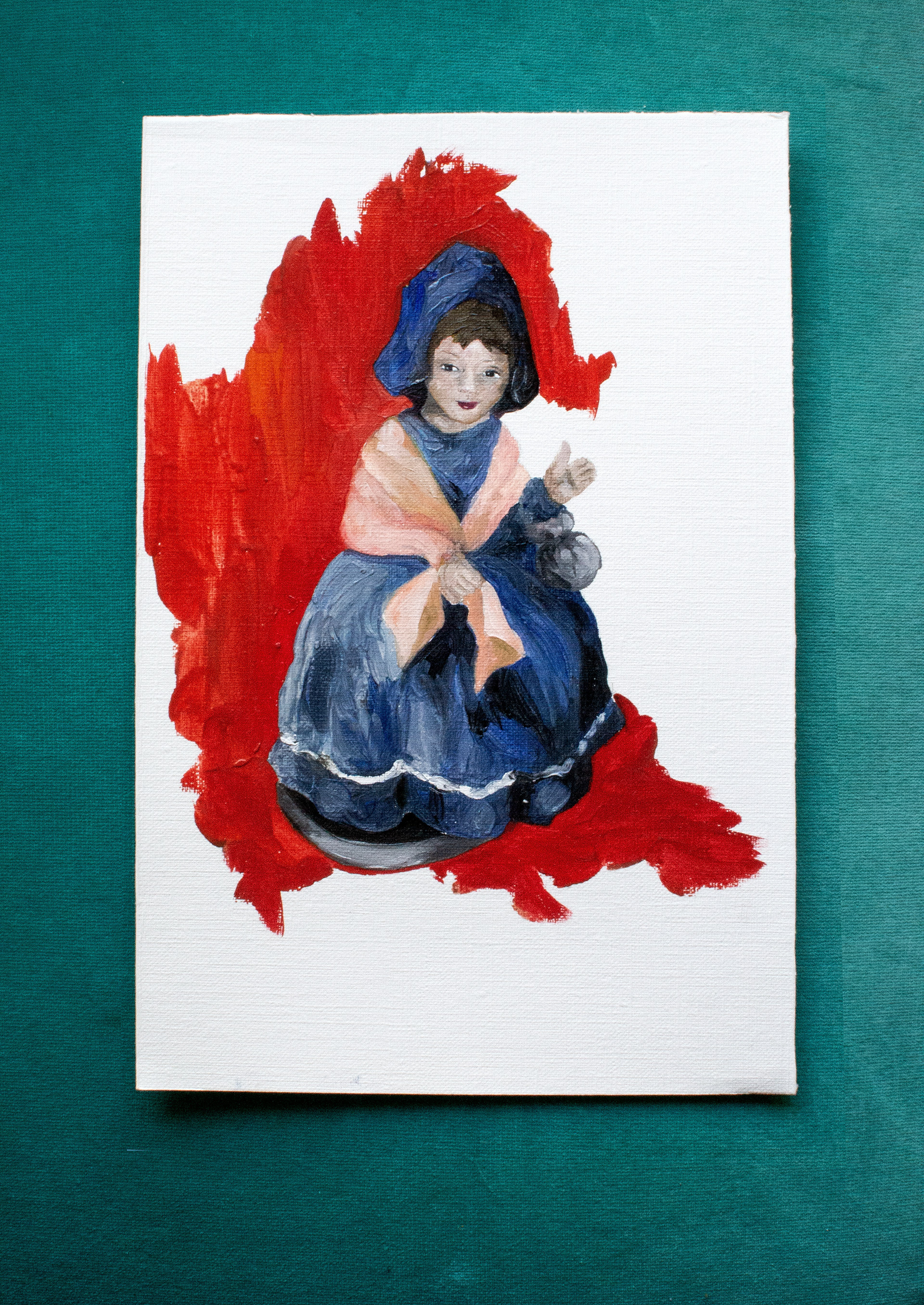 Oil on paper - 24 x 33 cm - 2020