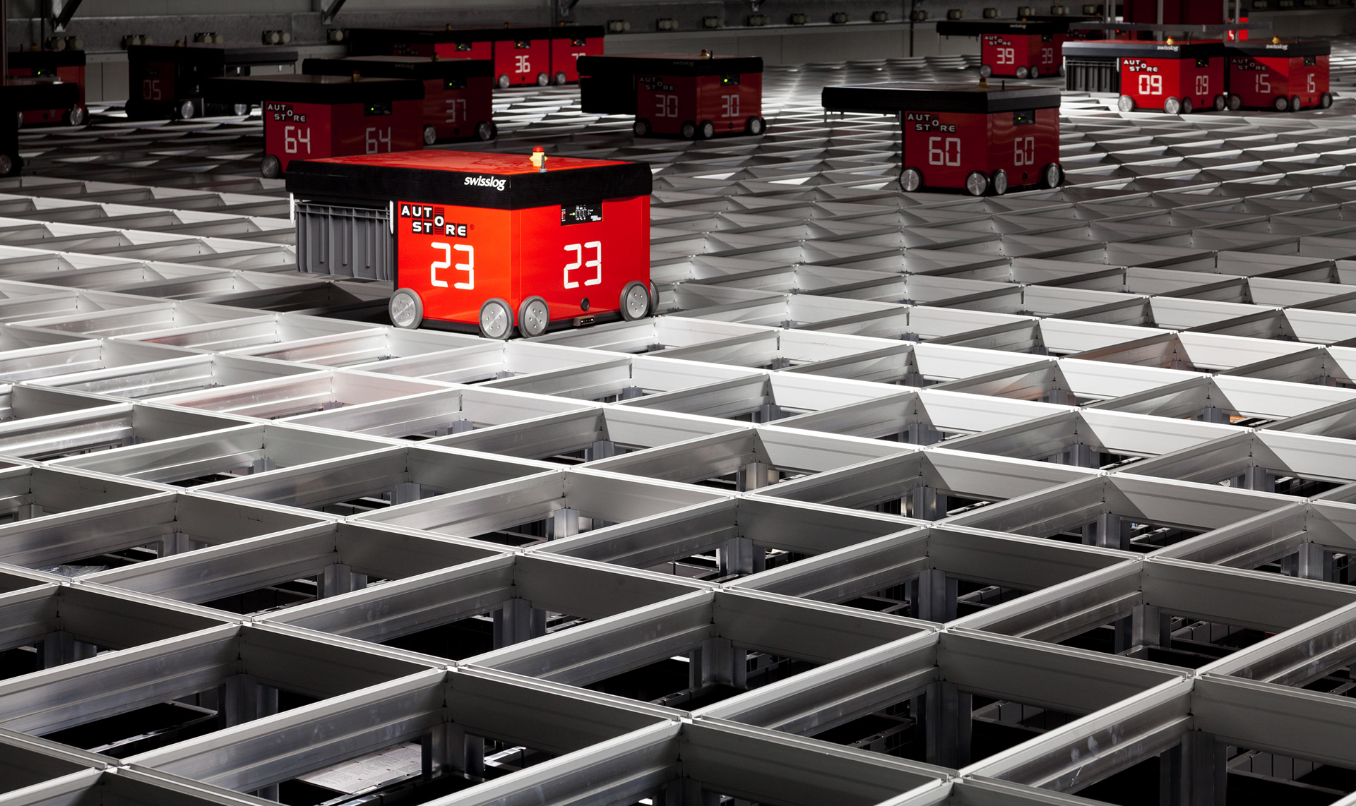 Andreas Hackl Industriefotograf Swisslog Auto Store