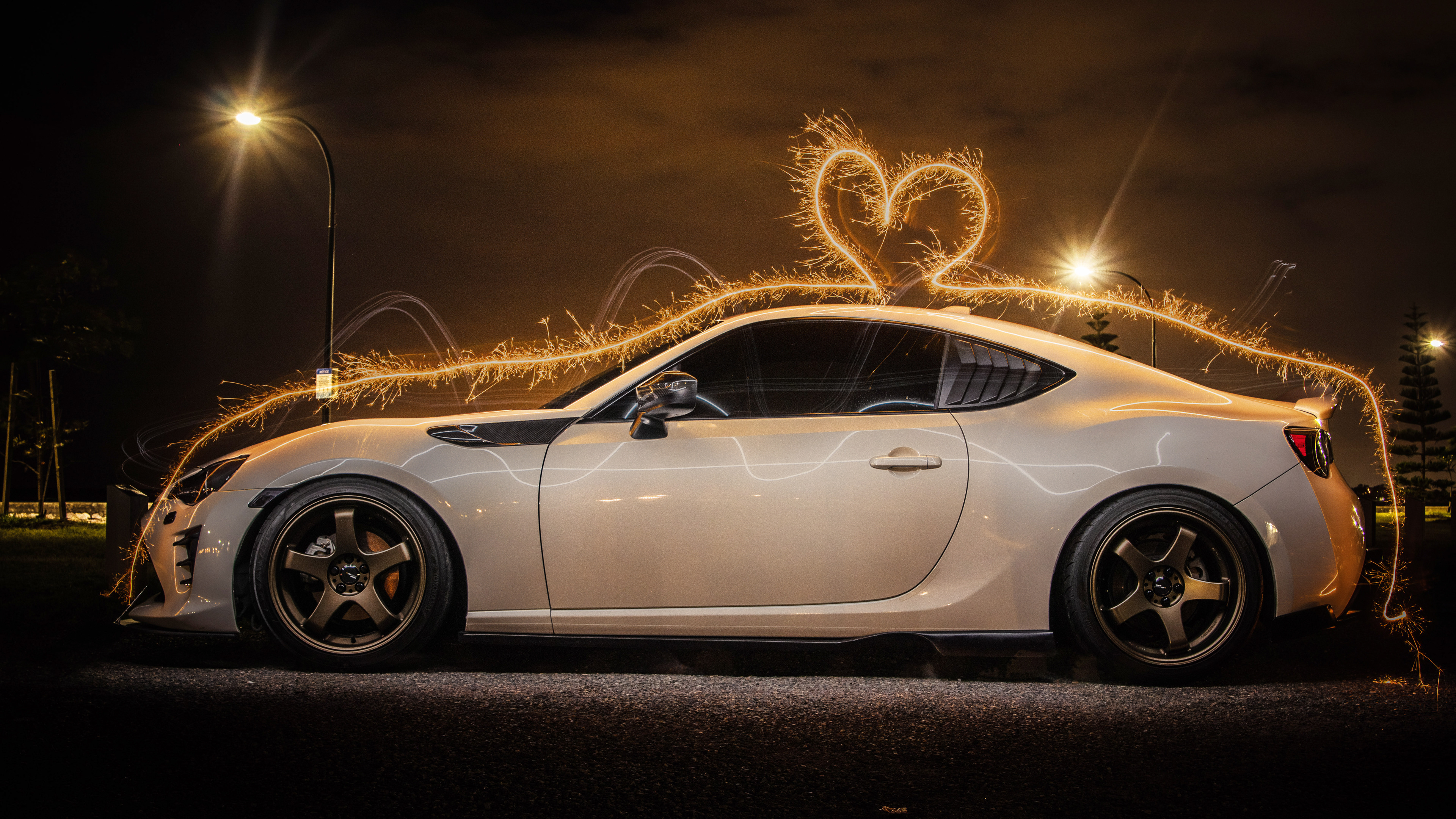 2020 Toyota 86 - shot at Decker Park in Brighton.