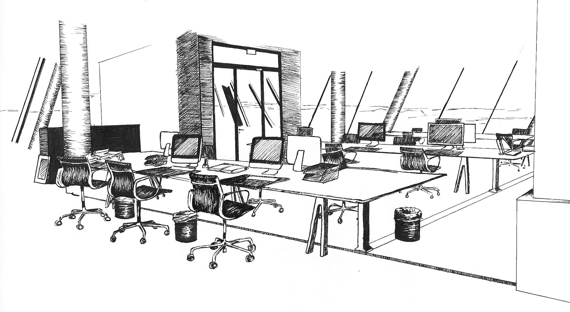 Interior sketch