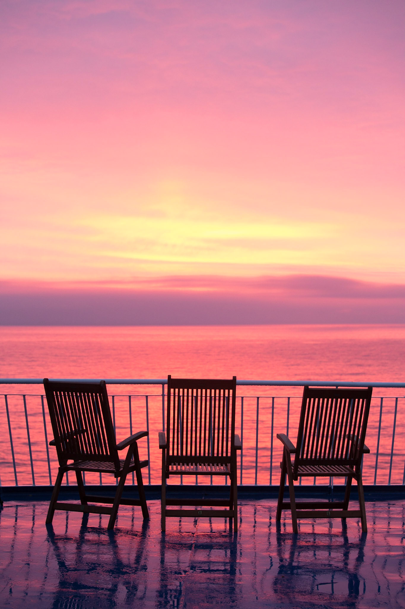 Nordatlantik zwischen Shetland- und Färöer-Inseln