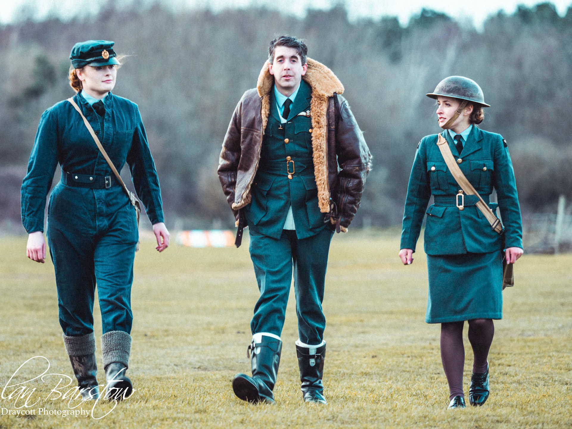 World War II - Re-enactment.