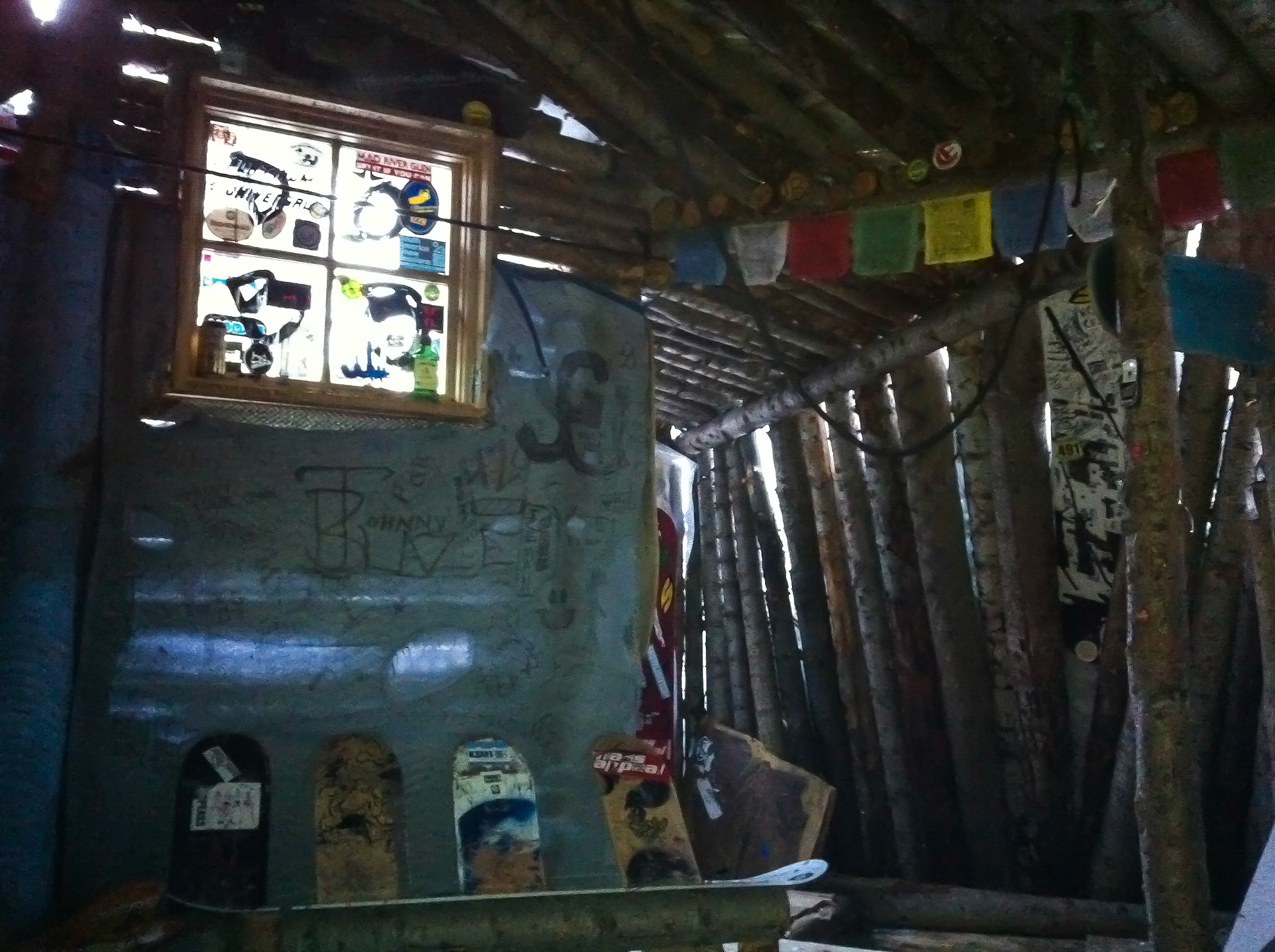 inside of smoke shack