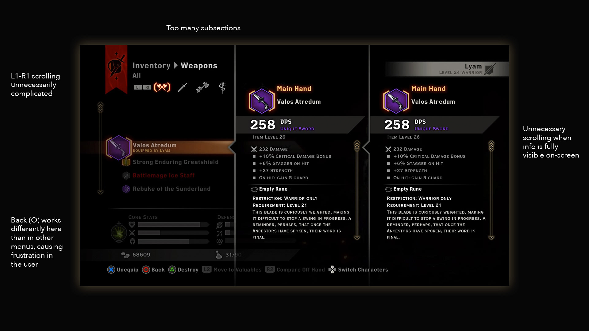 Matthew George - Dragon Age: Inquisition UI/UX Redesign