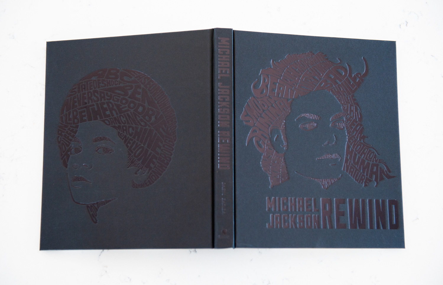 Michael Jackson Rewind typographic illustration design by Seanings