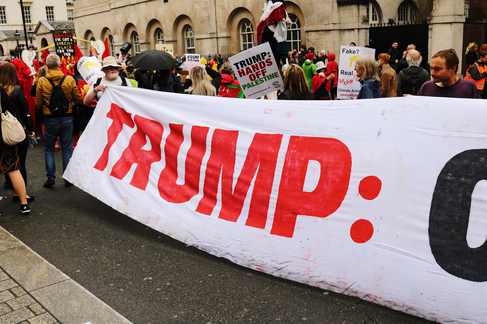 the Trump Protest, June 2019