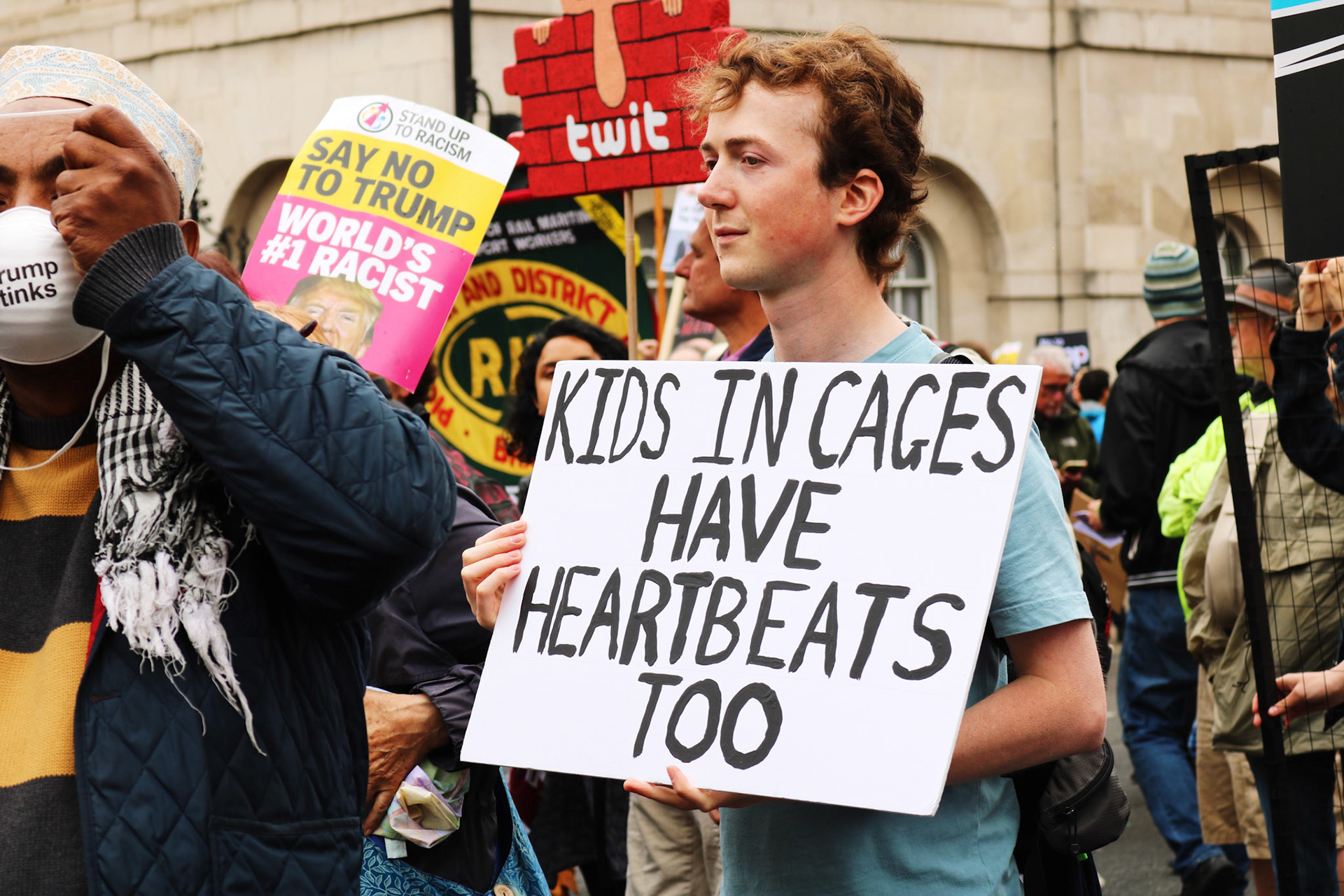 the Trump Protest, June 2019