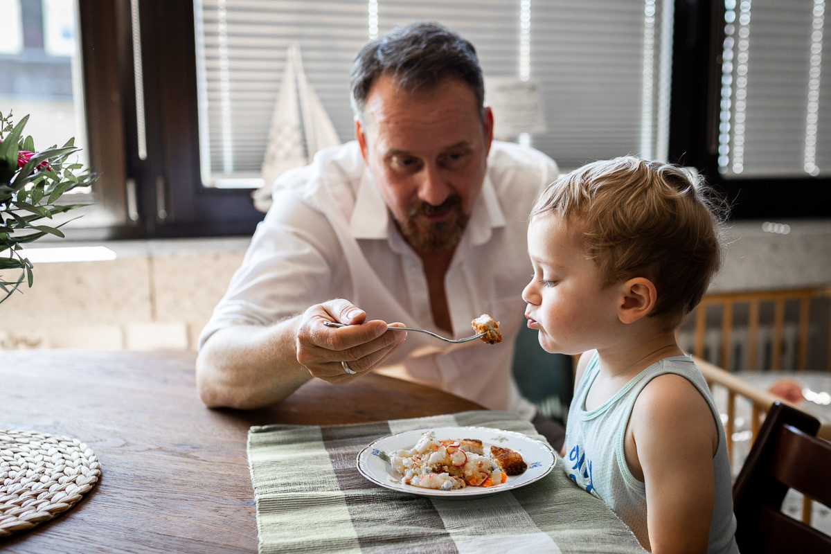 Essen mit Kindern