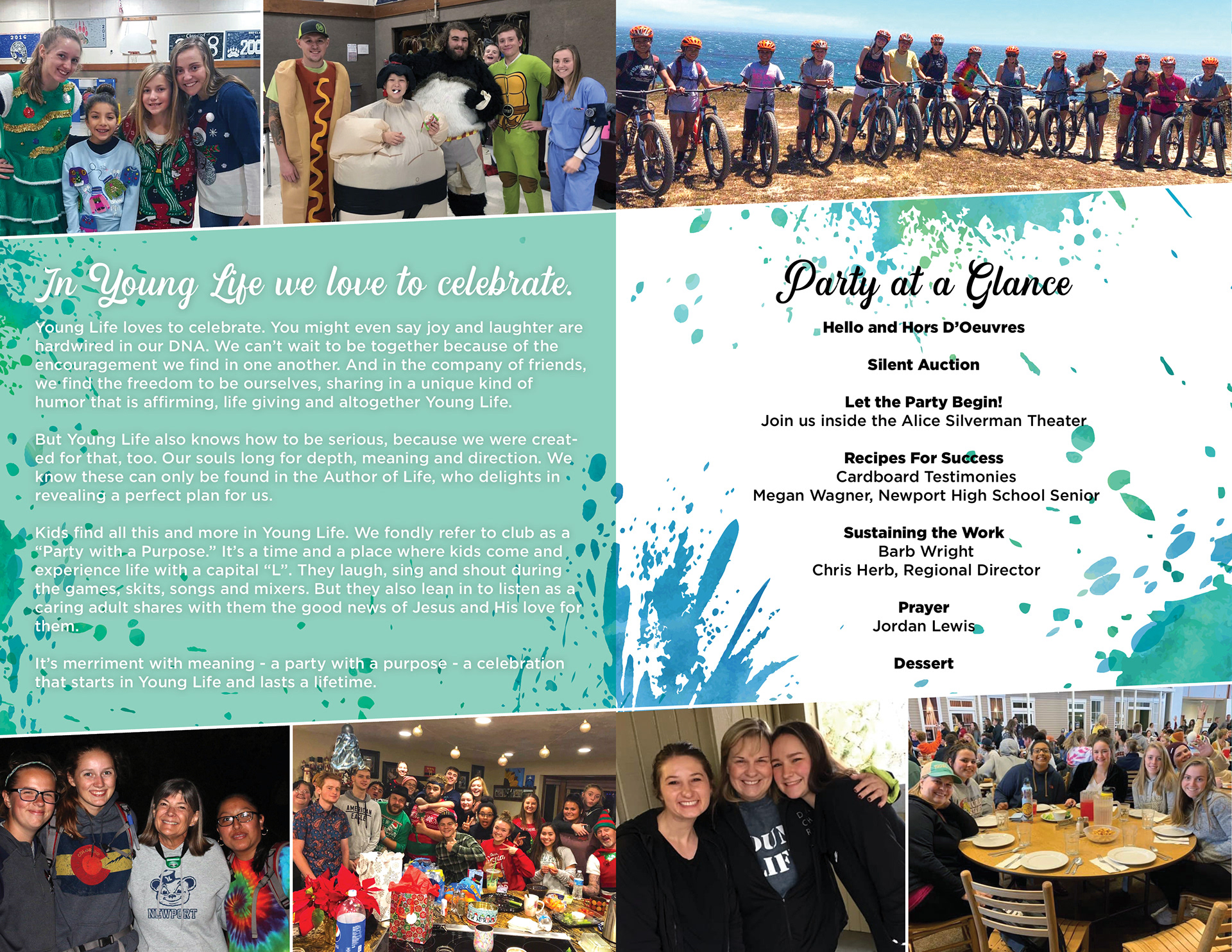 Banquet Program INSIDE