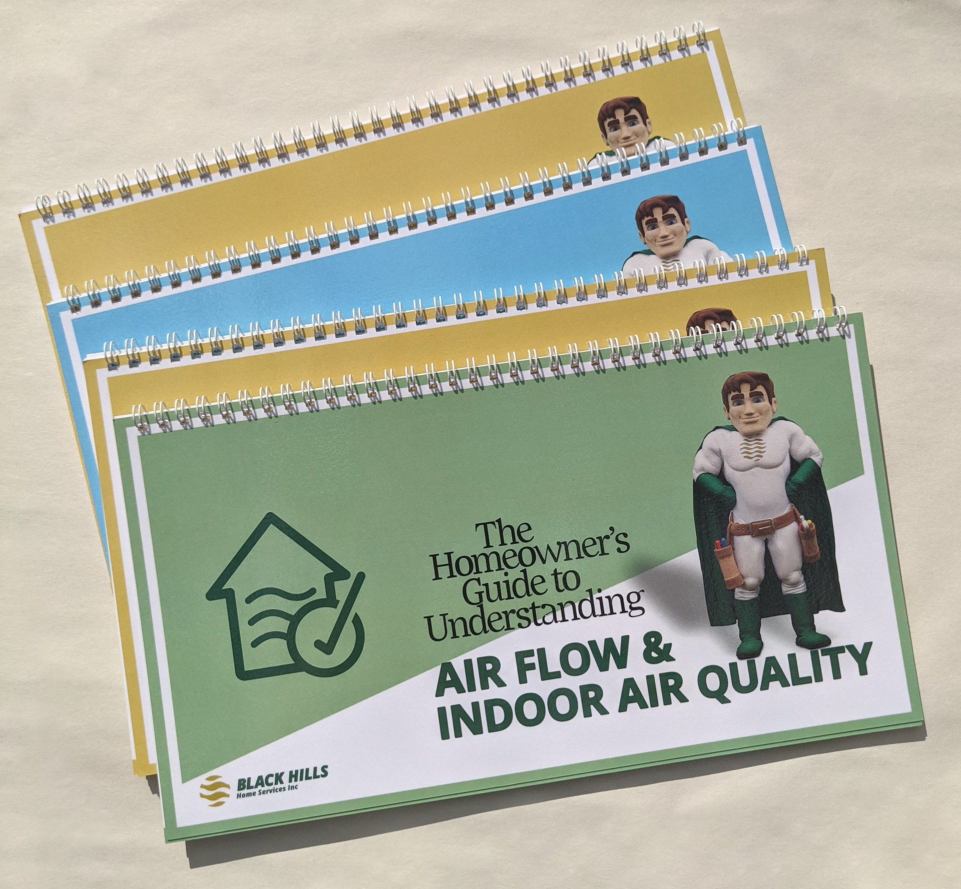 These Homeowner's guides were for use by technicians to more easily explain various issues a home comfort unit may have.