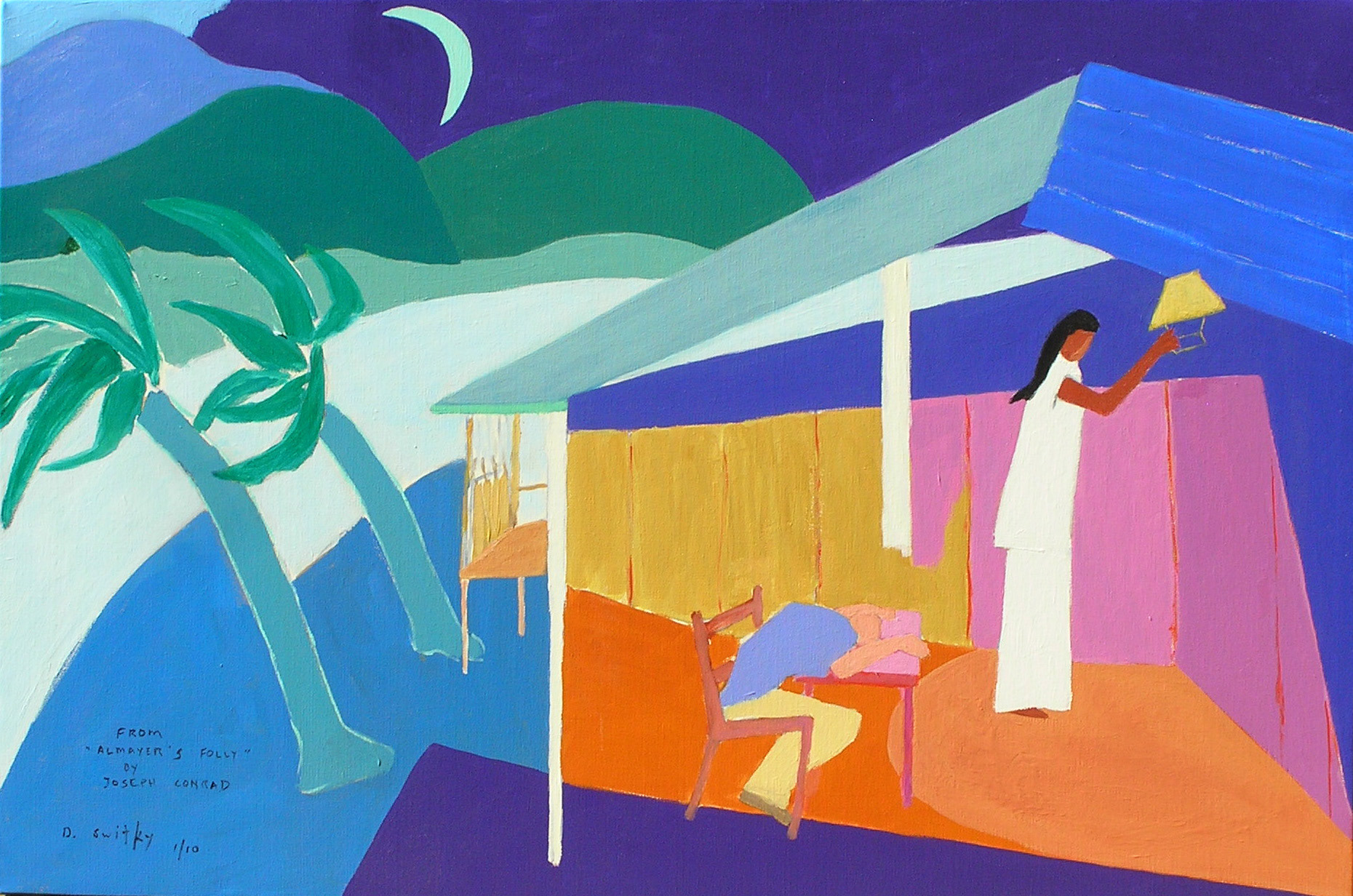 Almayer's Folly (Conrad) | Acrylic on canvas | 24x36"