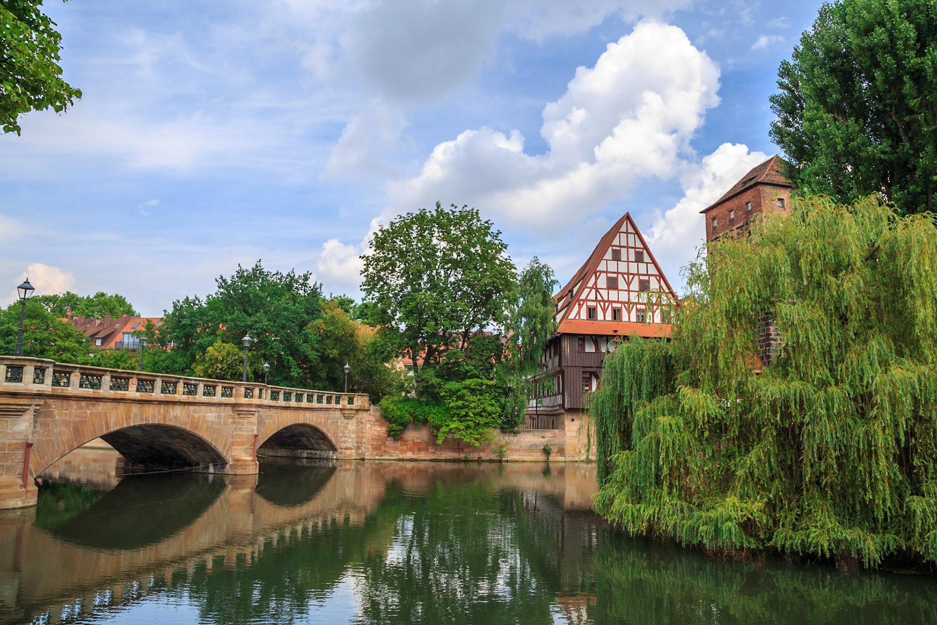 Nürnberg river view