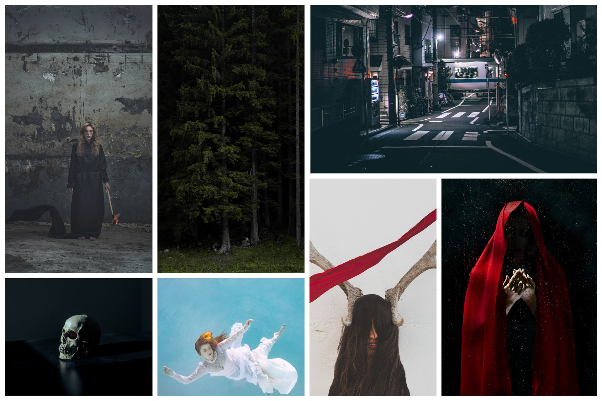 Original Images for Narrative Collages