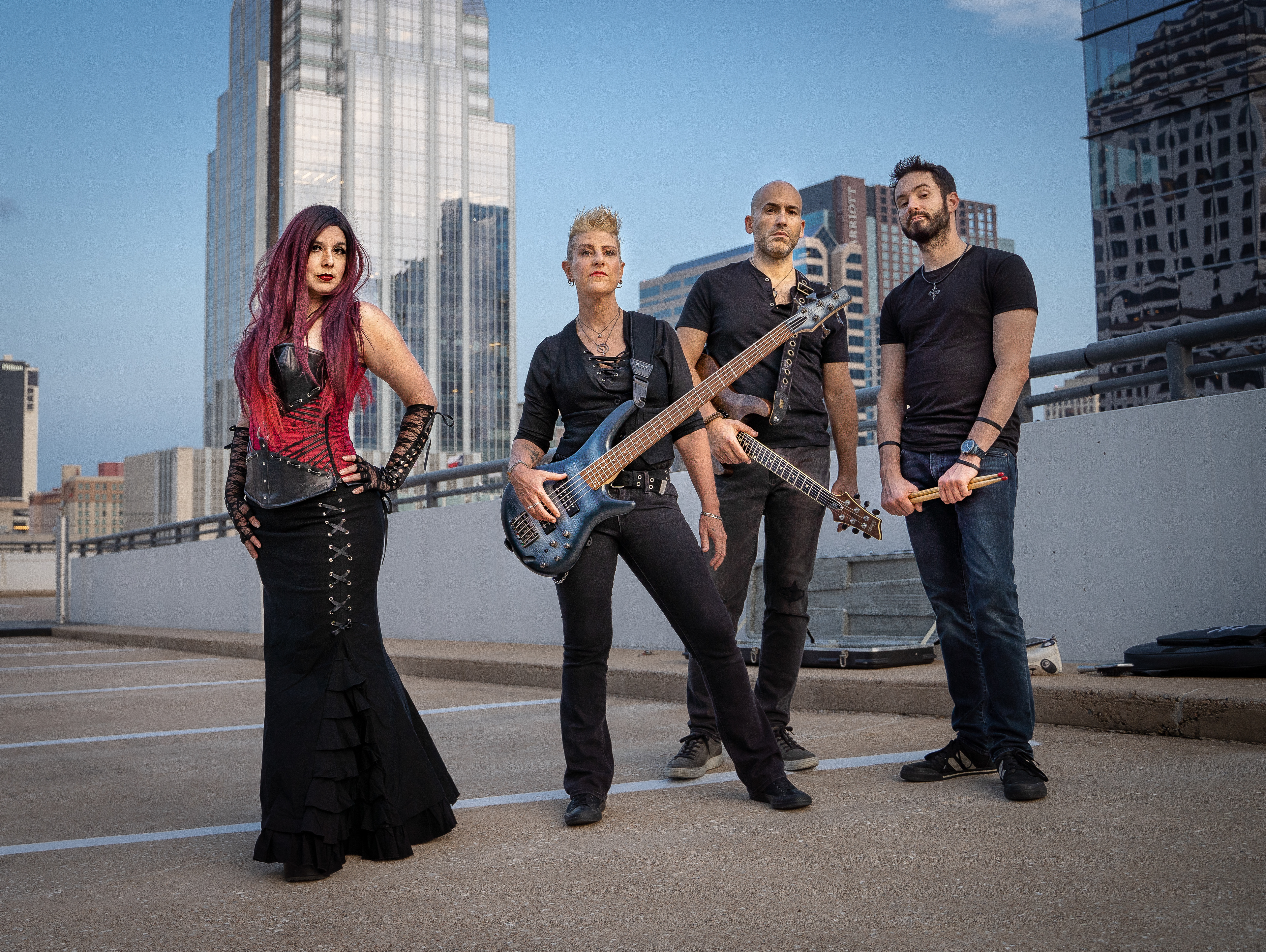 Edge of Destiny's urban band promo photoshoot 2019 (Copyright: Kail Rose)