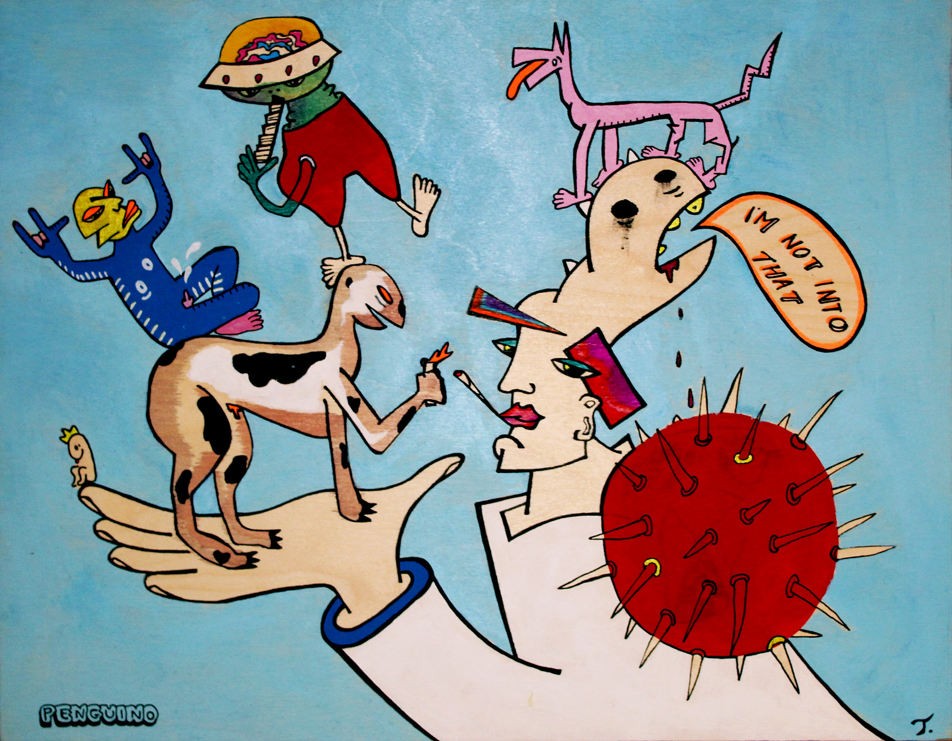 The Burden of Reality (2021) Collab with Tony Torres