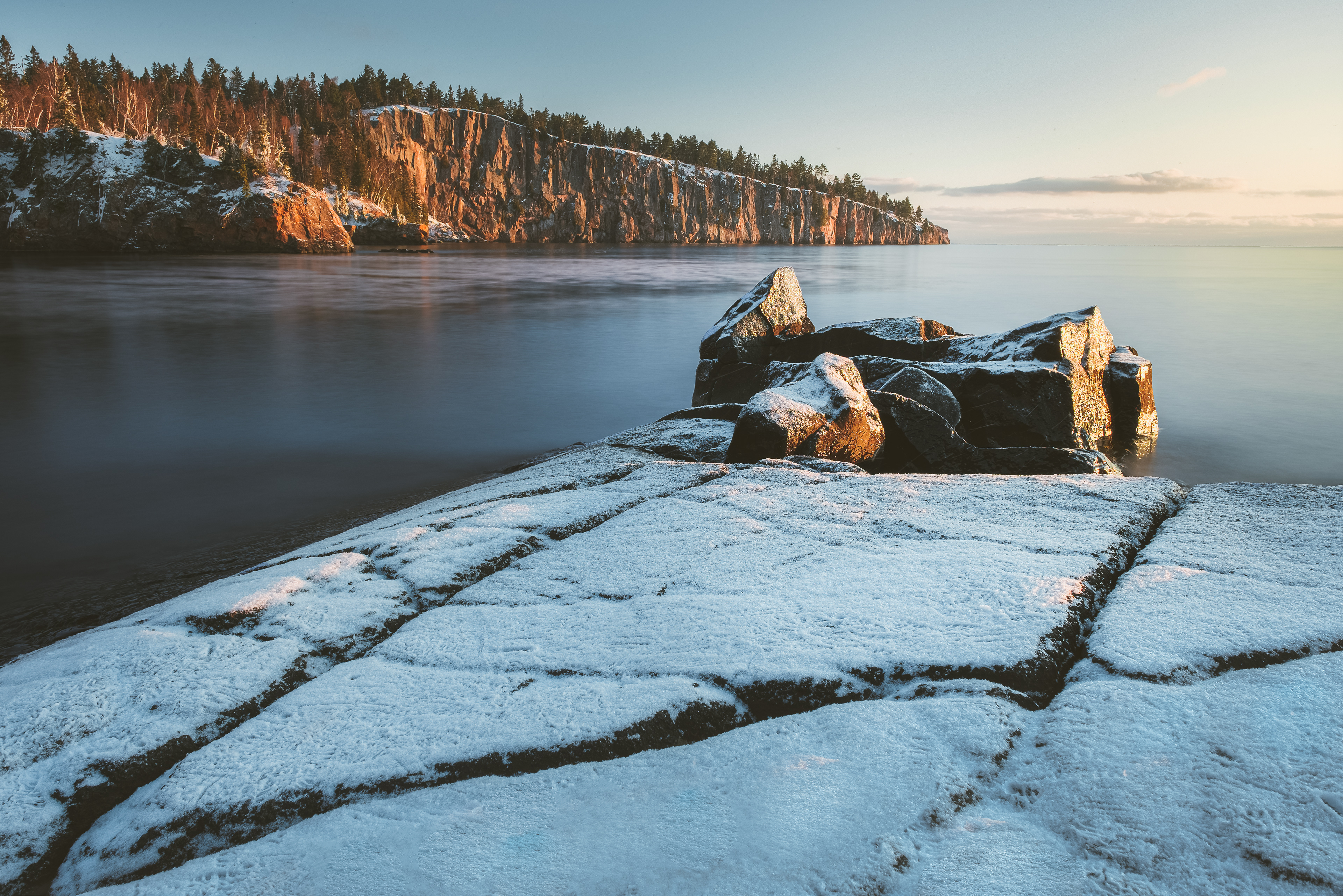 Shovel Point Winter Sunrise
