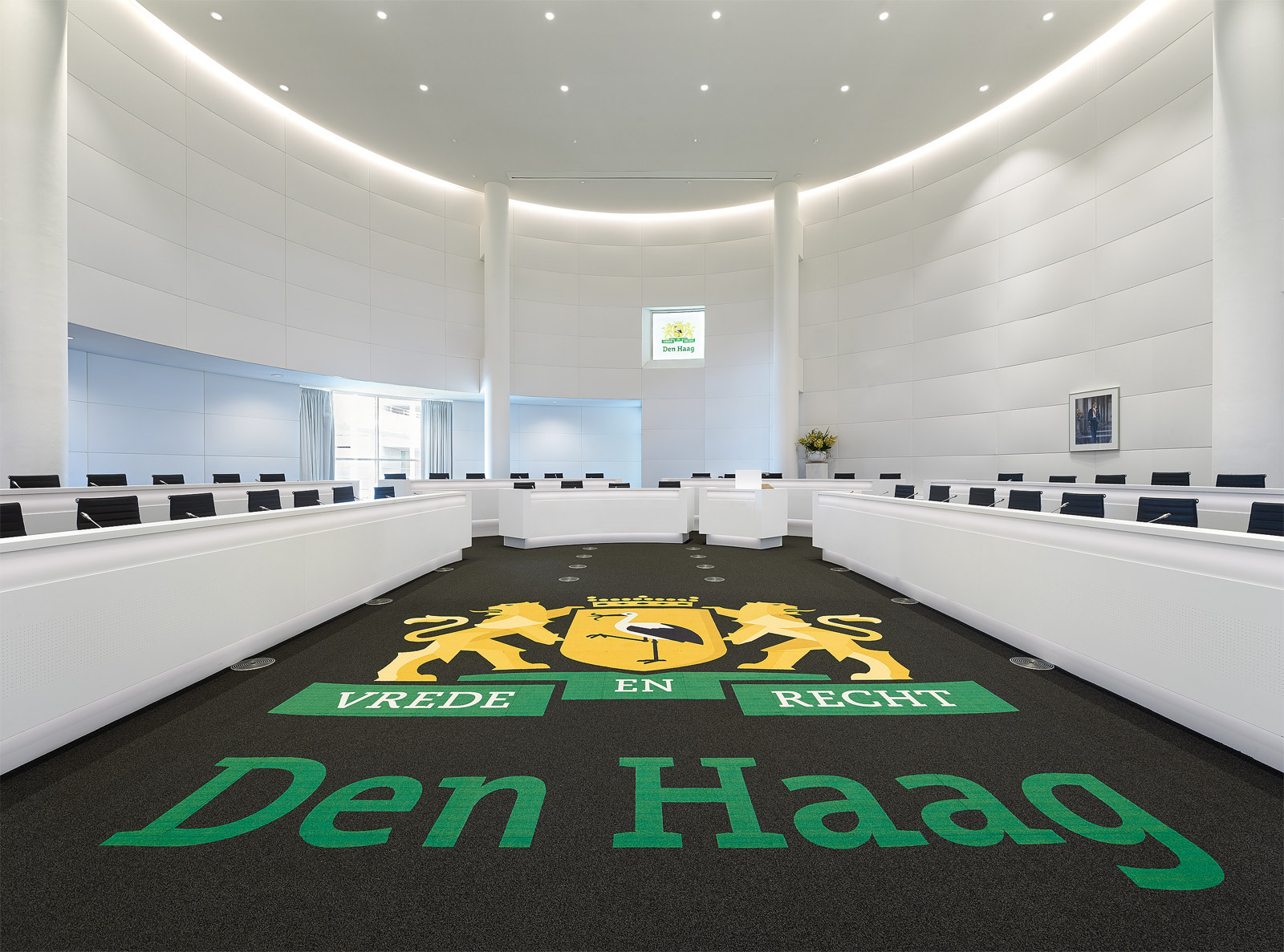 Rathaussaal des Rathauses von Den Haag