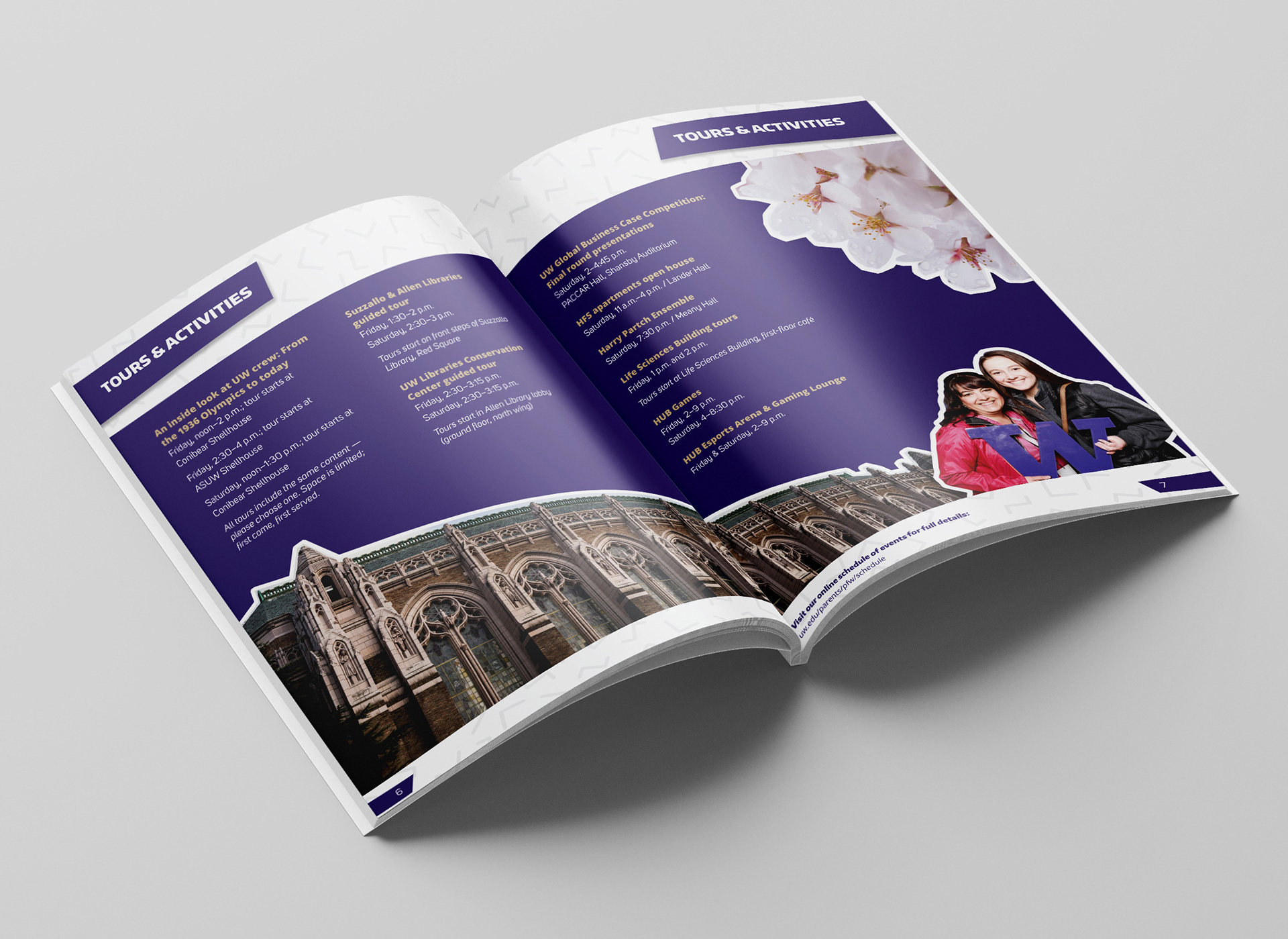 event booklet