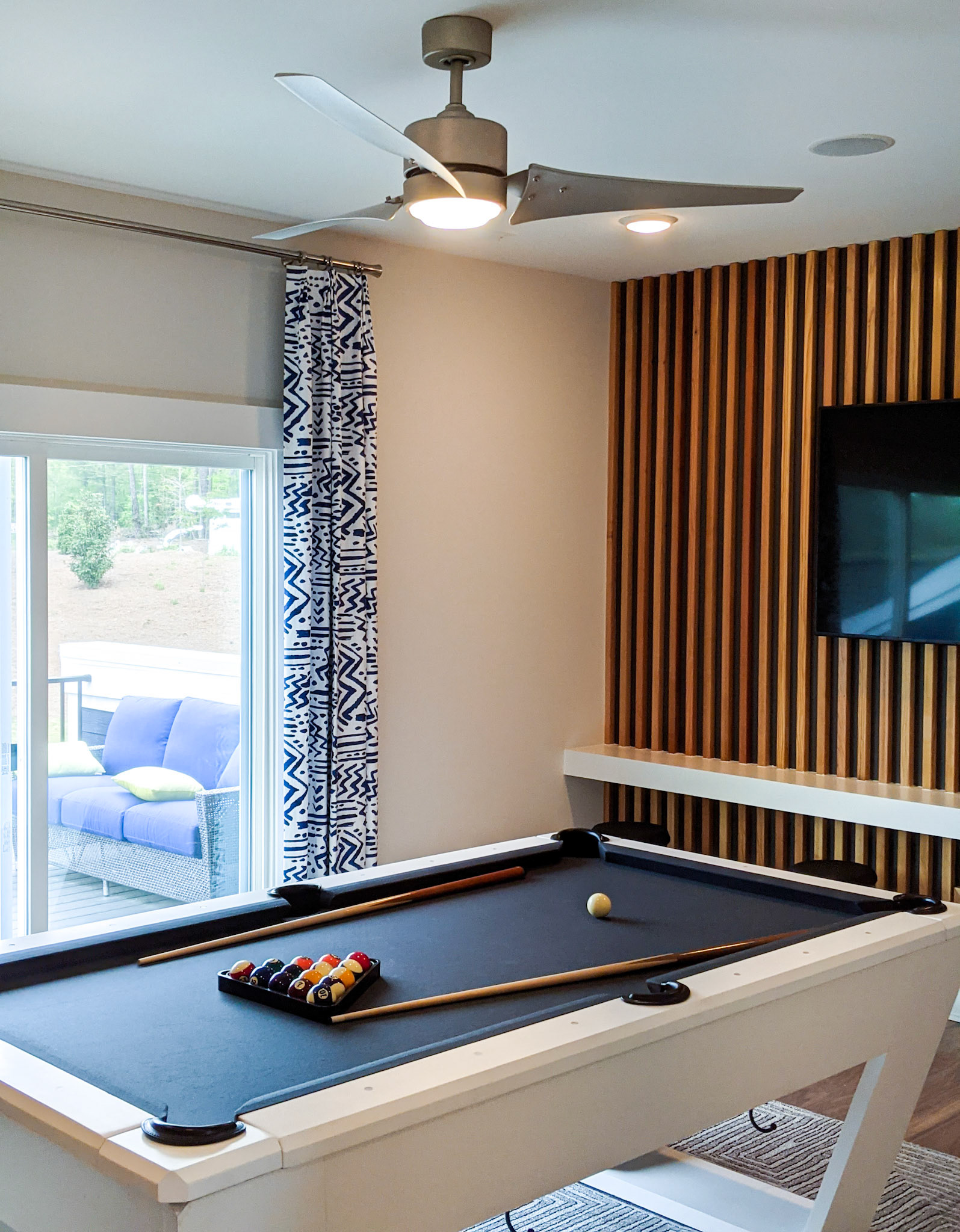 Personal Selections: Flooring & lighting. Other selections made by Model Home Interiors.