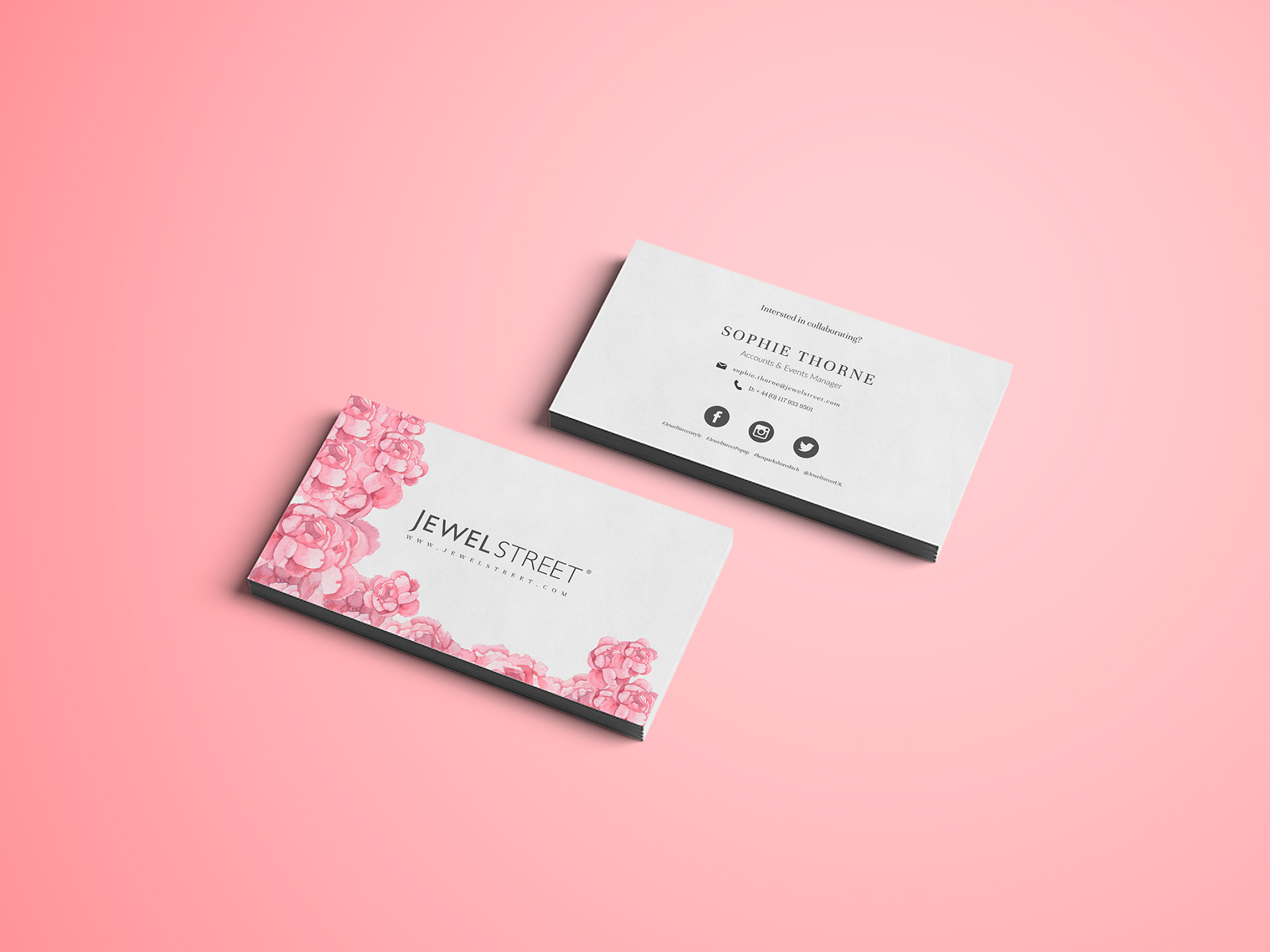 JewelStreet Stationary: Business Cards