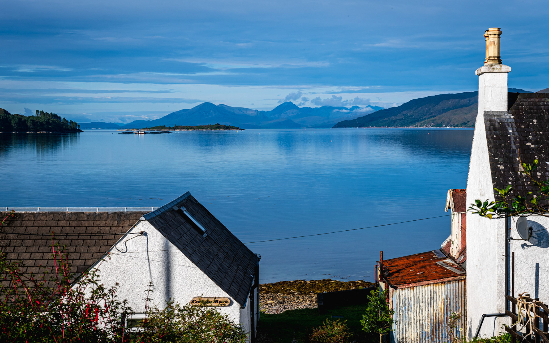 Across Loch Kishor from Achintraid