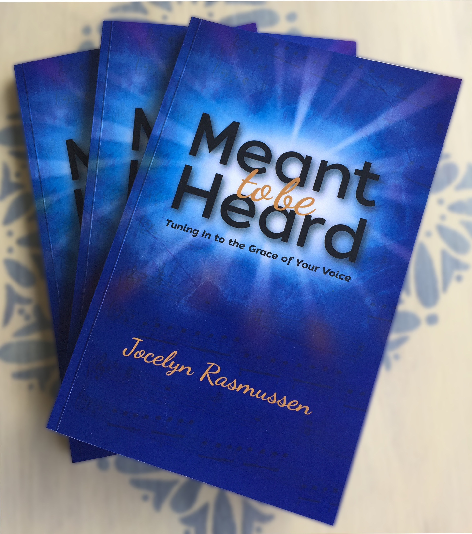 Meant to Be Heard Book Cover Design by Amanda Downey